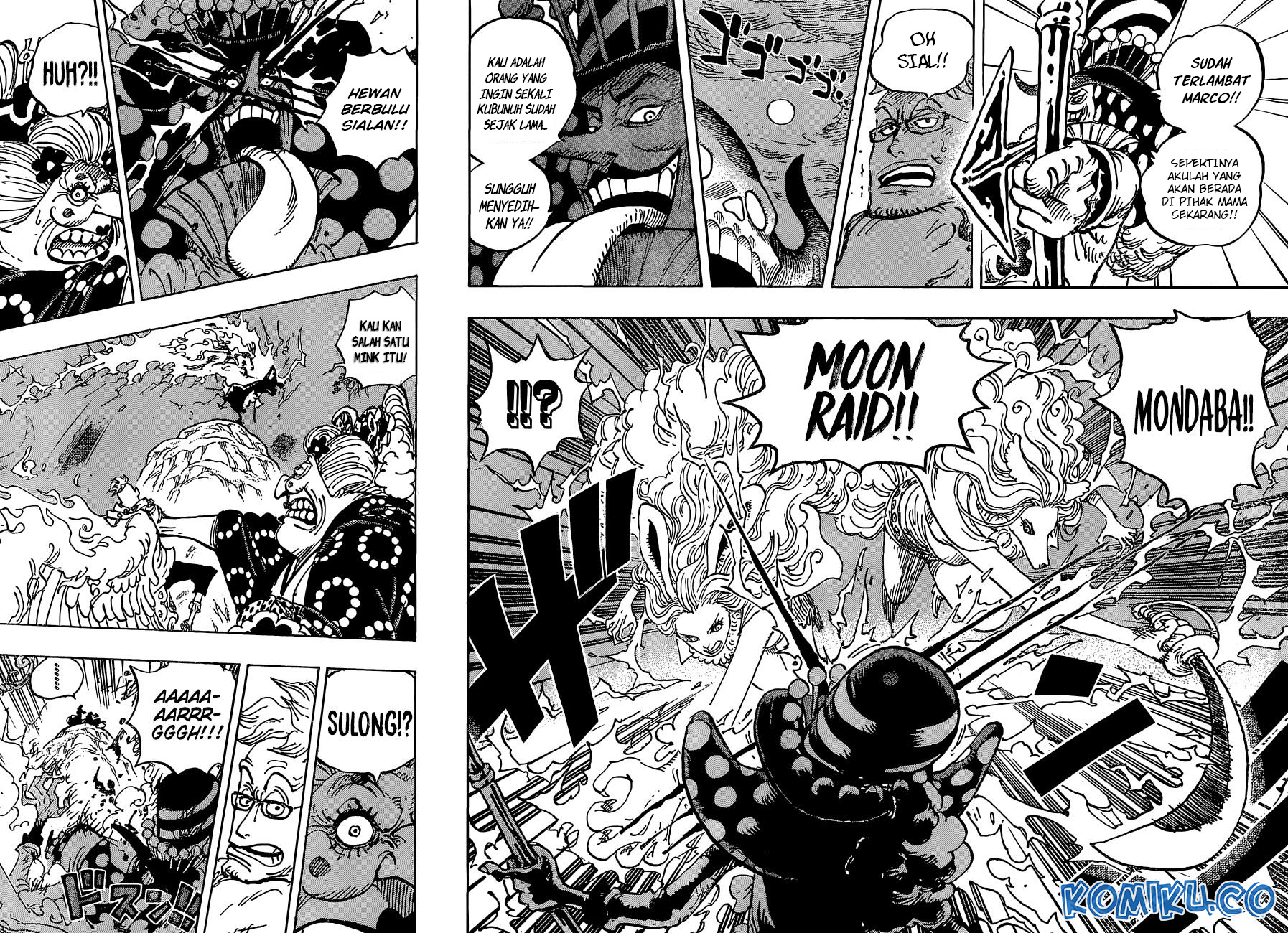One Piece Chapter 995 - halaman 5