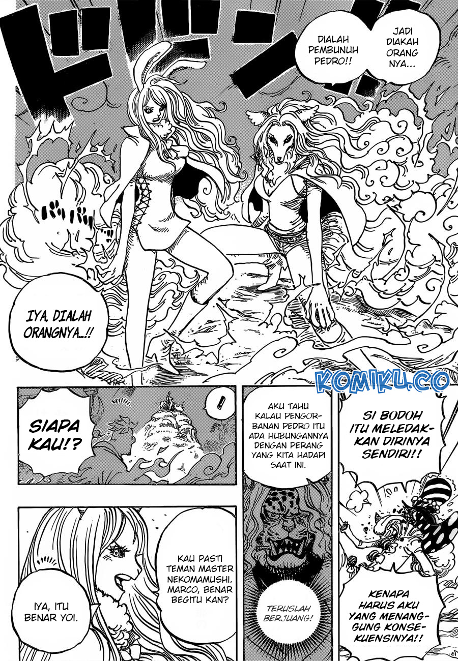 One Piece Chapter 995 - halaman 6
