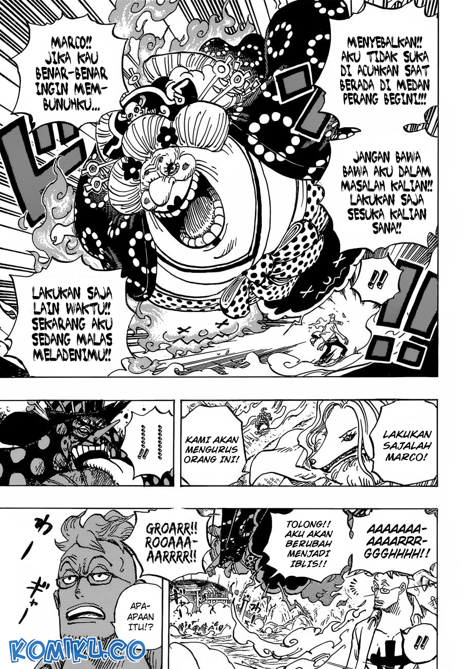 One Piece Chapter 995 - halaman 7