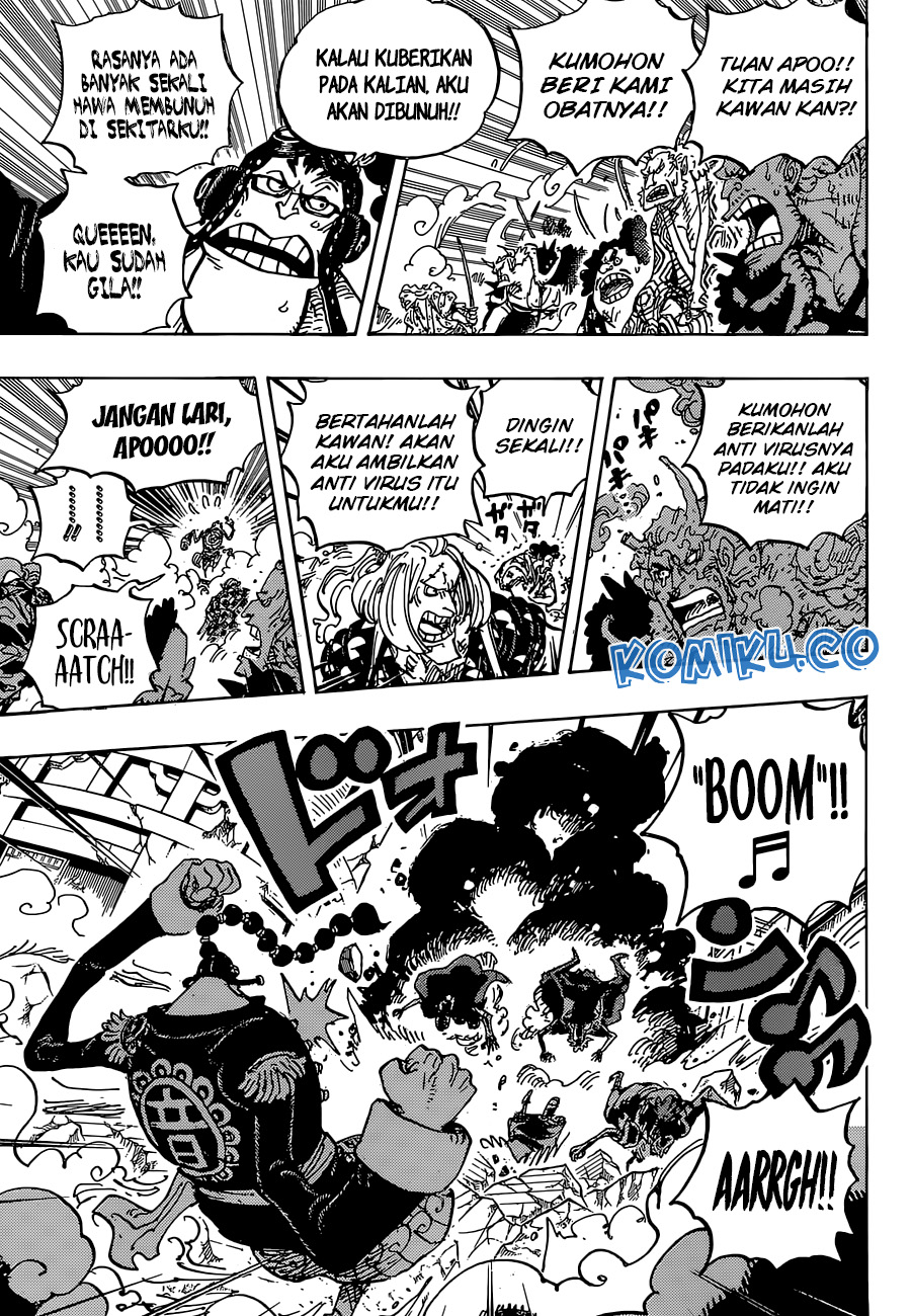 One Piece Chapter 995 - halaman 9