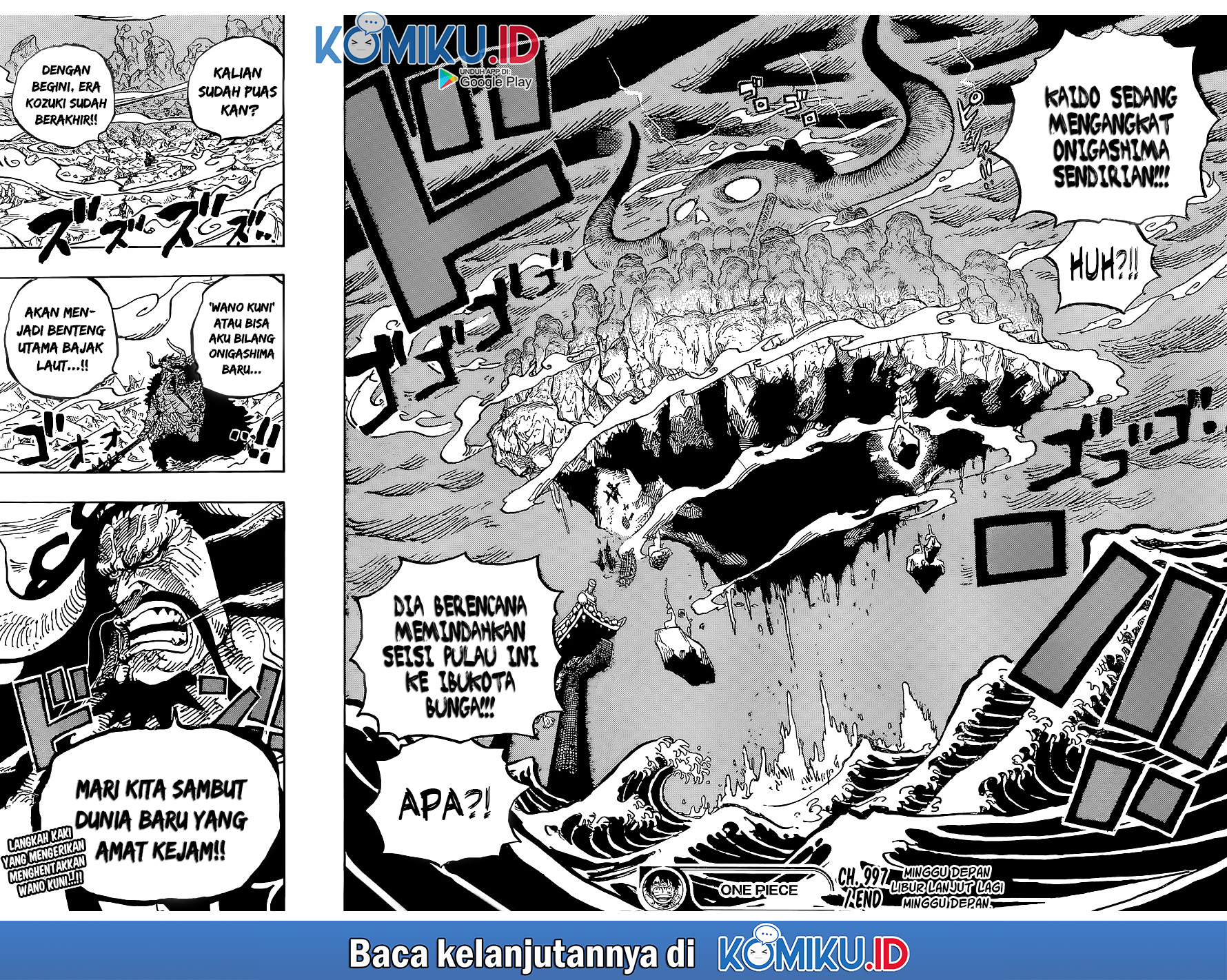 One Piece Chapter 997 - halaman 18