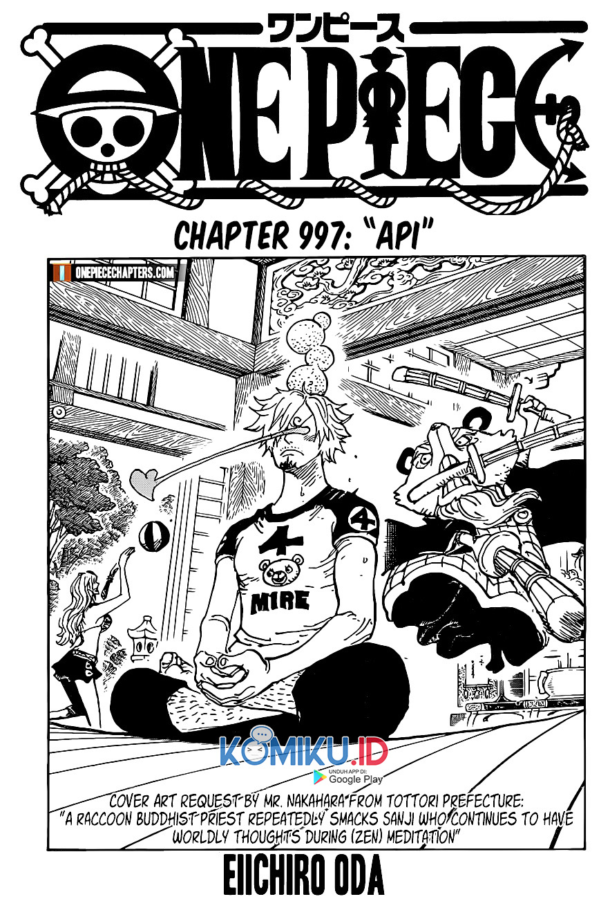 One Piece Chapter 997 - halaman 3