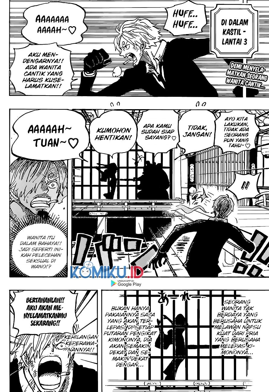 One Piece Chapter 997 - halaman 4