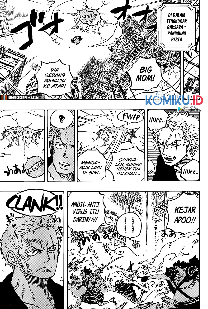 One Piece Chapter 997 - halaman 9
