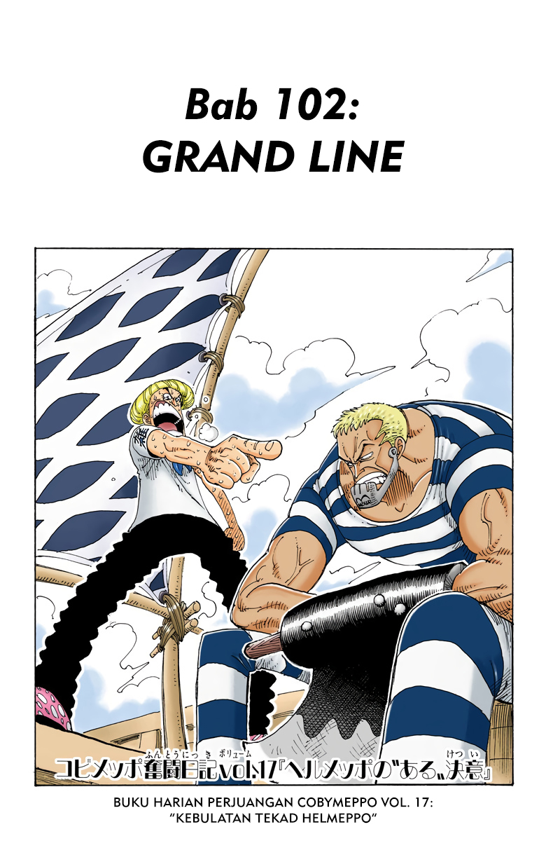 One Piece (Official Colored) Chapter 102 - halaman 1