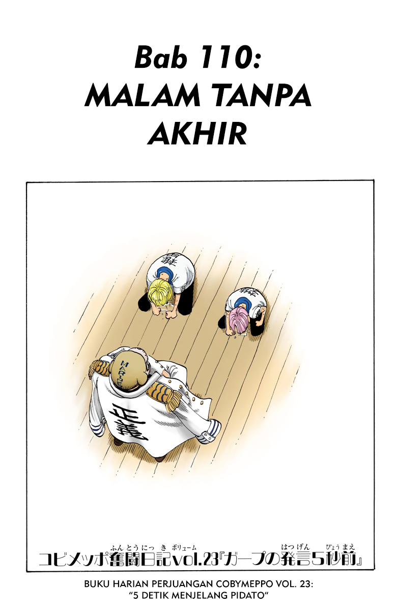 One Piece (Official Colored) Chapter 110 - halaman 1