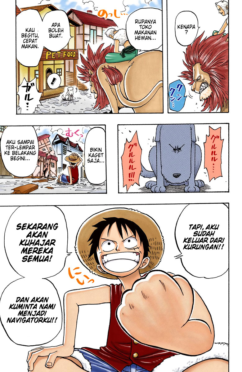 One Piece (Official Colored) Chapter 12 - halaman 21