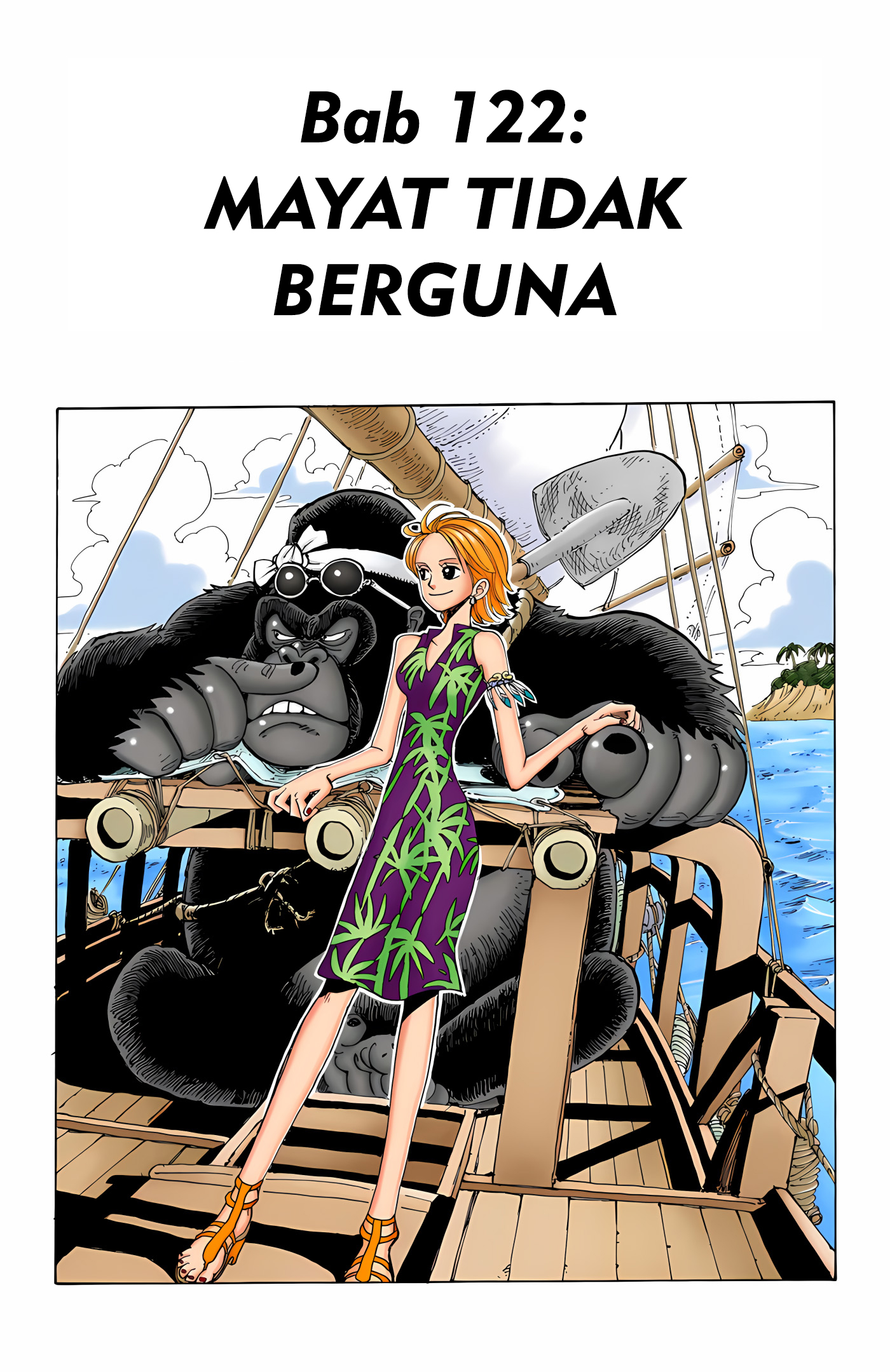 One Piece (Official Colored) Chapter 122 - halaman 1
