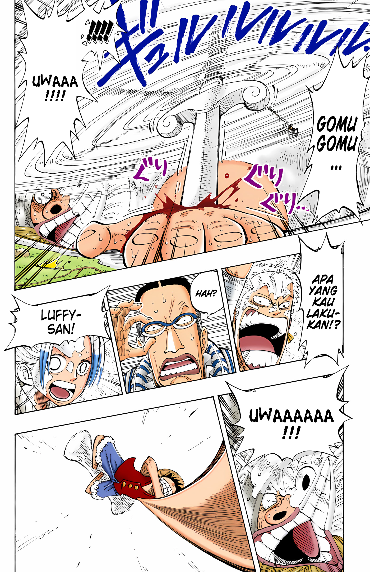 One Piece (Official Colored) Chapter 123 - halaman 8