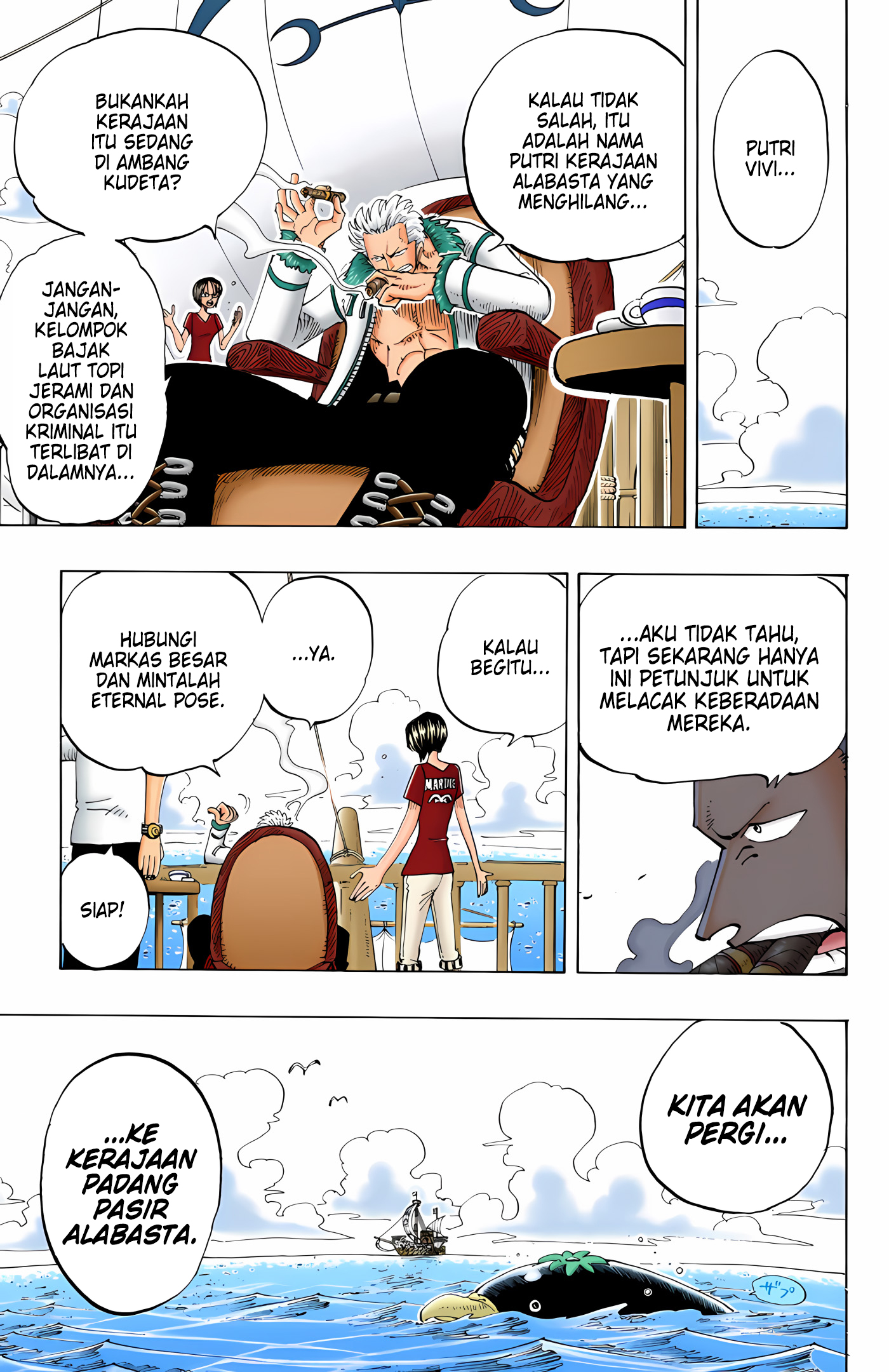 One Piece (Official Colored) Chapter 128 - halaman 6