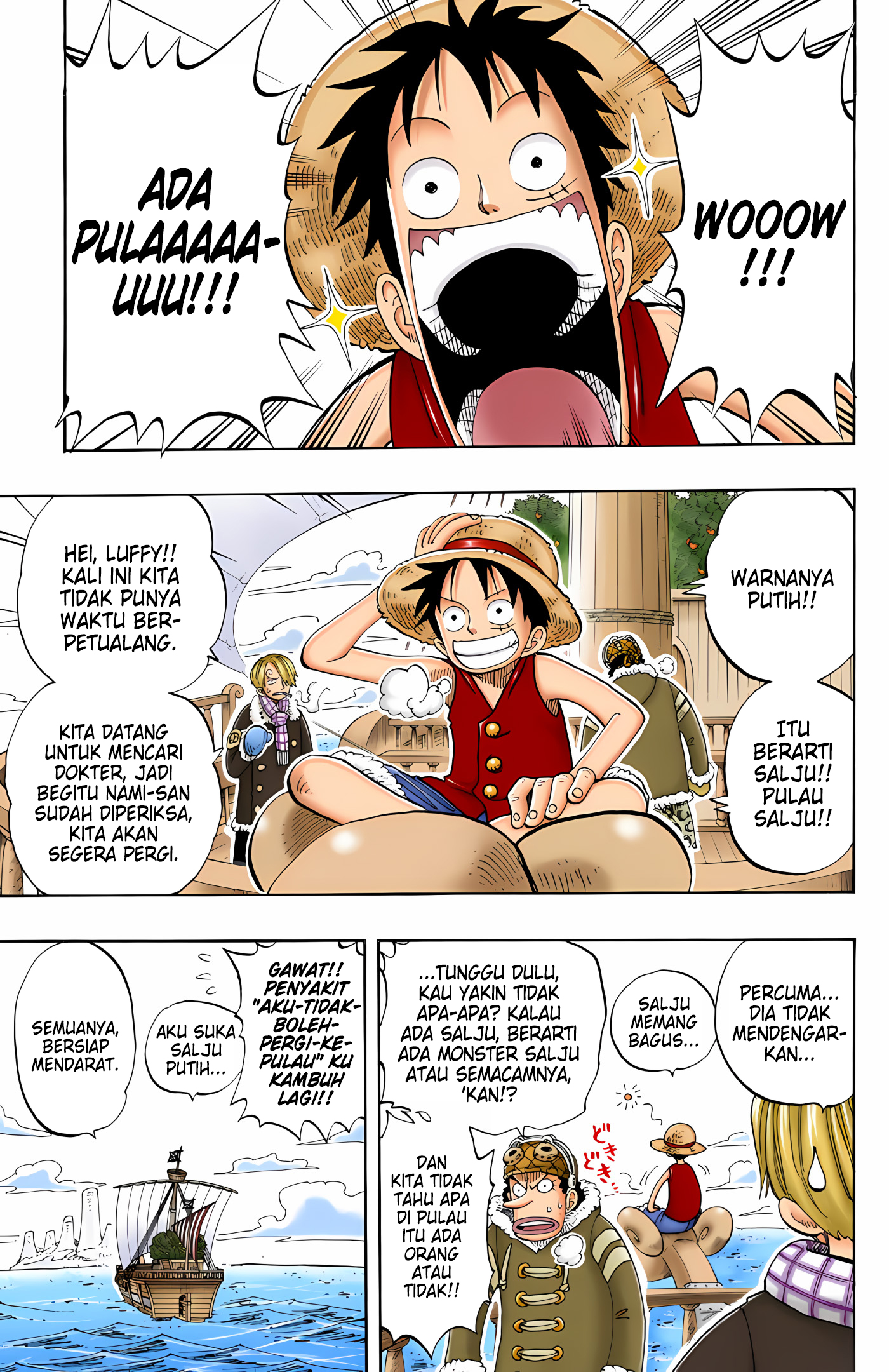 One Piece (Official Colored) Chapter 132 - halaman 9