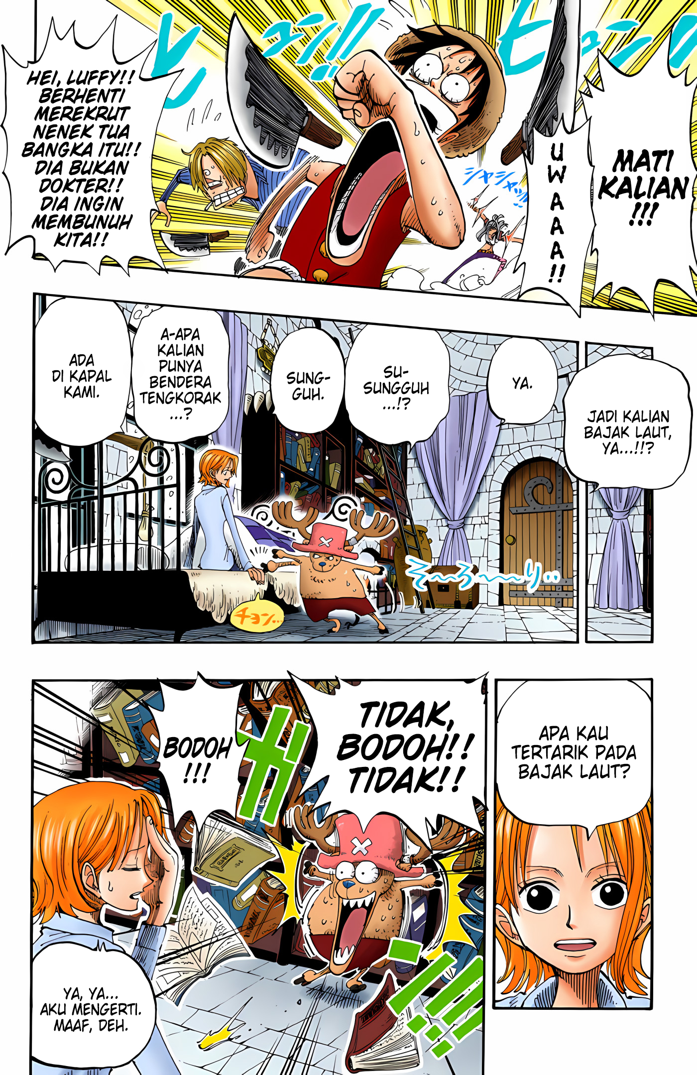 One Piece (Official Colored) Chapter 140 - halaman 8