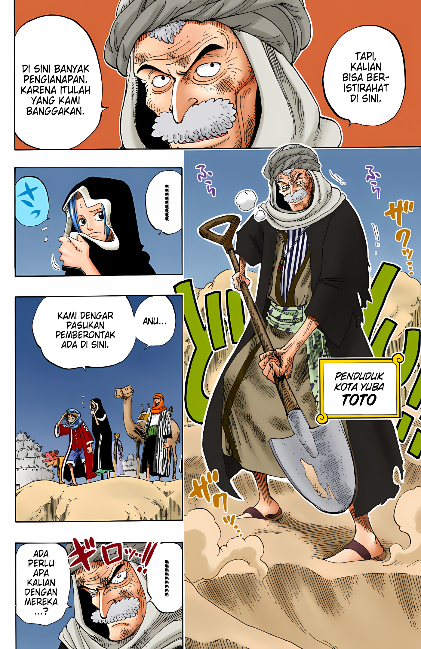 One Piece (Official Colored) Chapter 163 - halaman 4