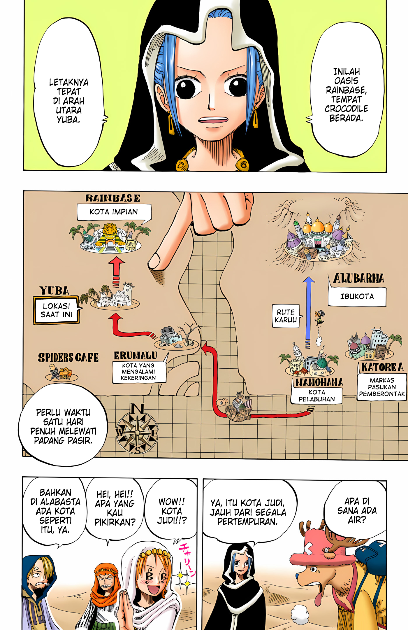 One Piece (Official Colored) Chapter 167 - halaman 6