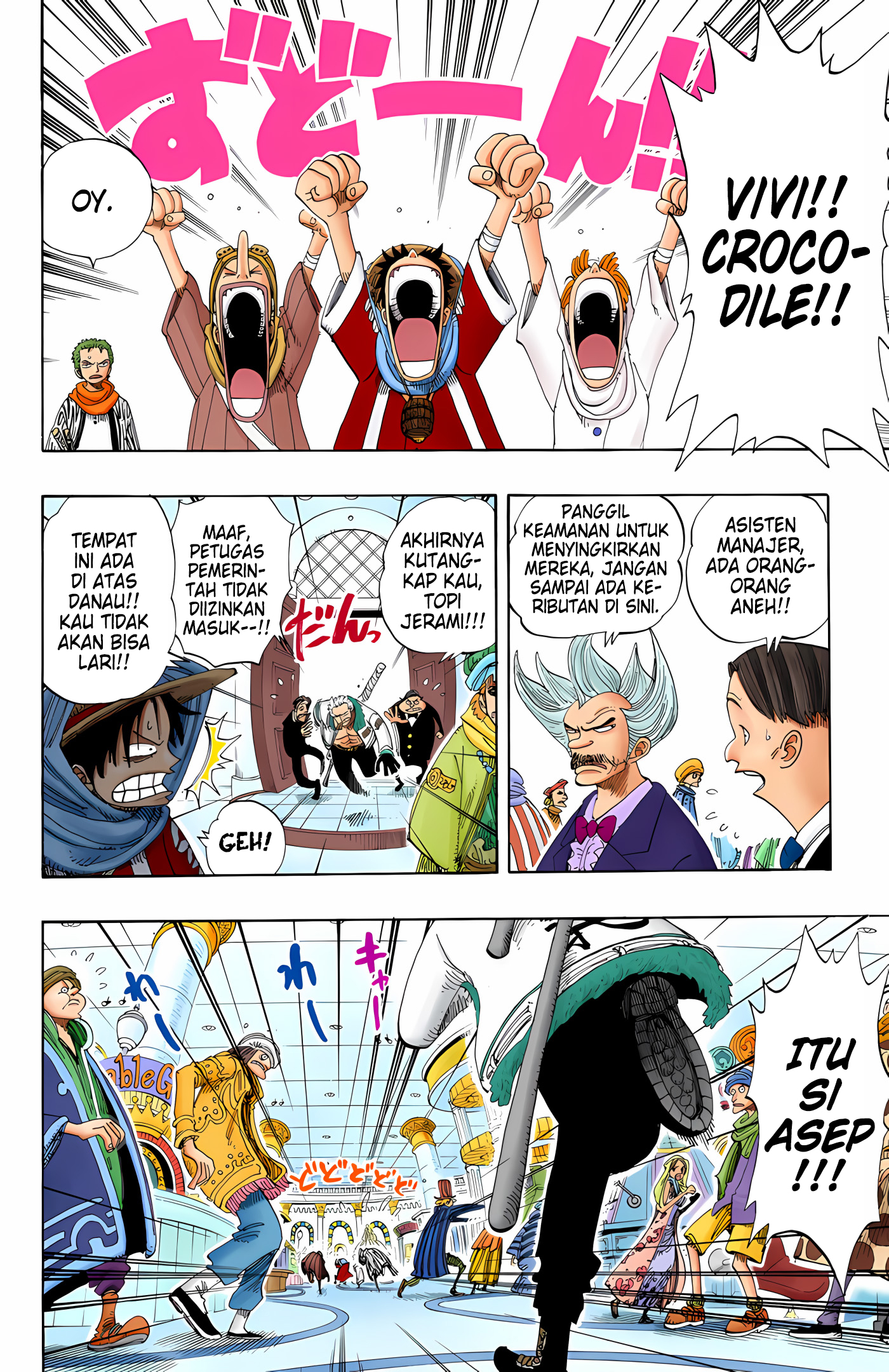 One Piece (Official Colored) Chapter 169 - halaman 4