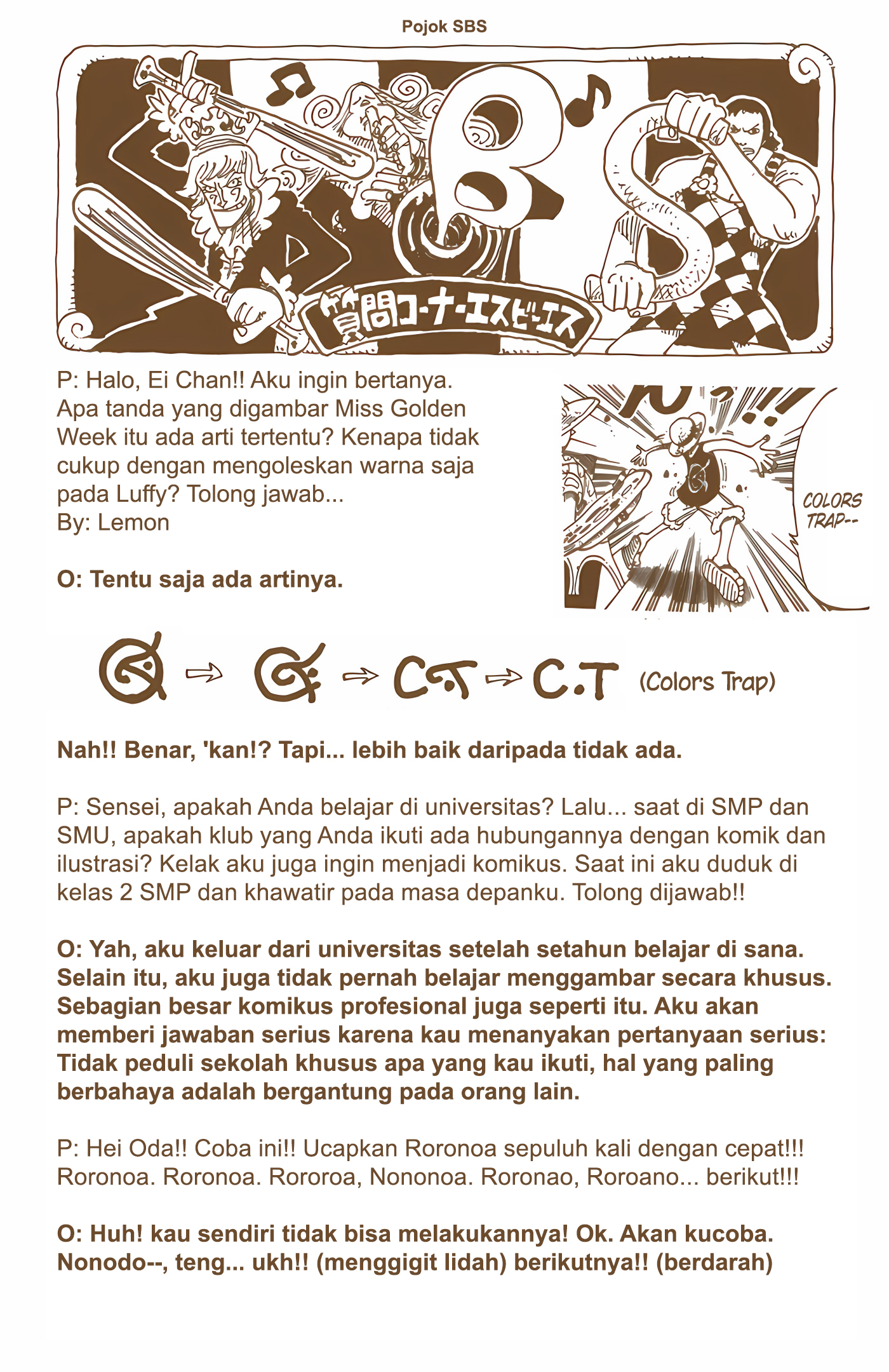 One Piece (Official Colored) Chapter 170 - halaman 20