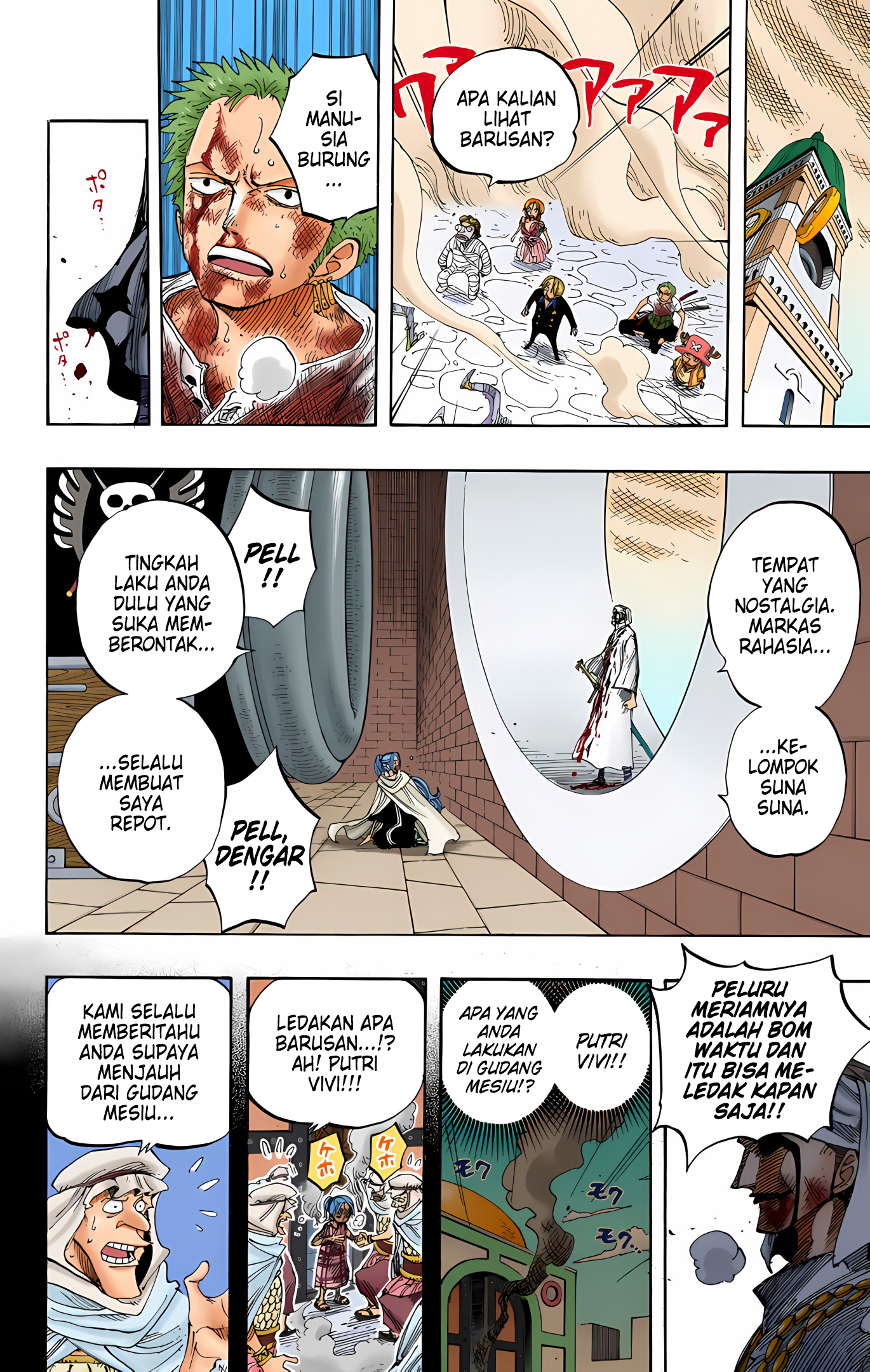 One Piece (Official Colored) Chapter 208 - halaman 10