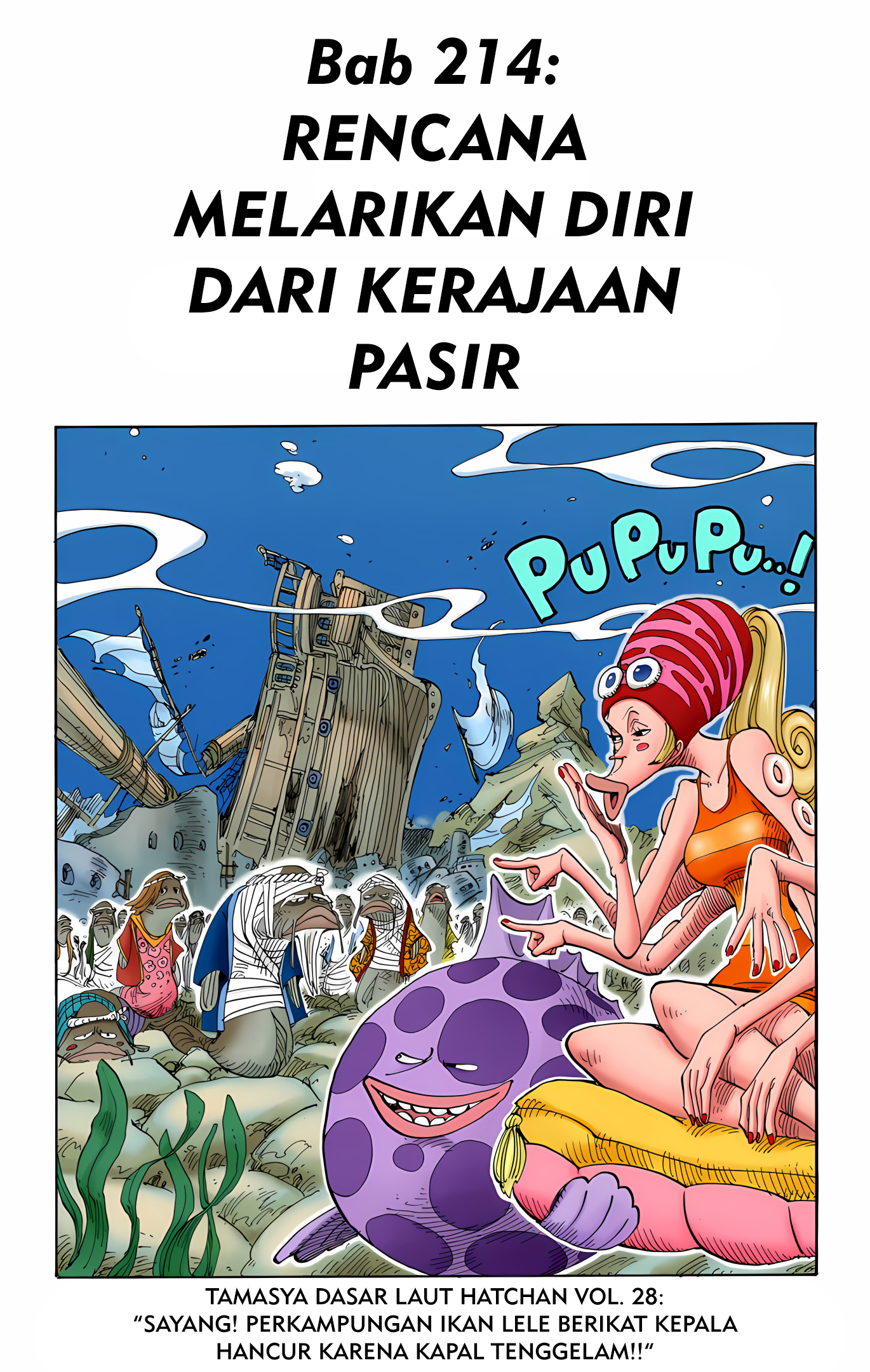 One Piece (Official Colored) Chapter 214 - halaman 1