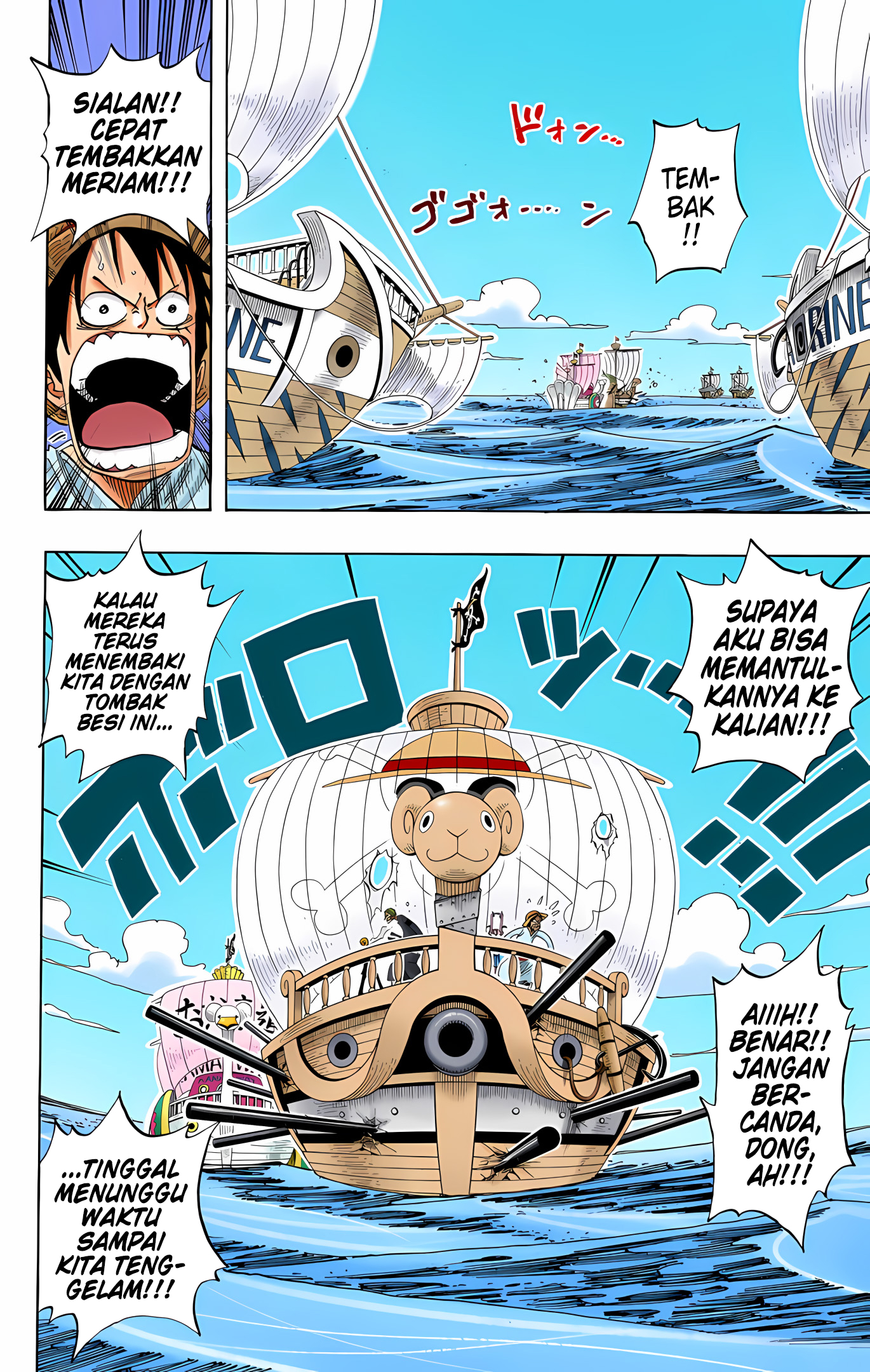 One Piece (Official Colored) Chapter 215 - halaman 6