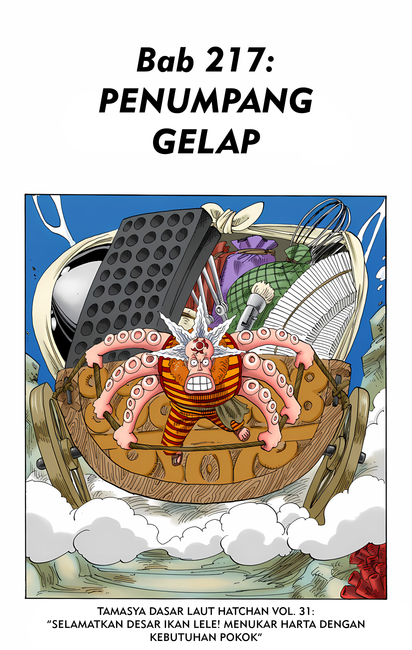 One Piece (Official Colored) Chapter 217 - halaman 5