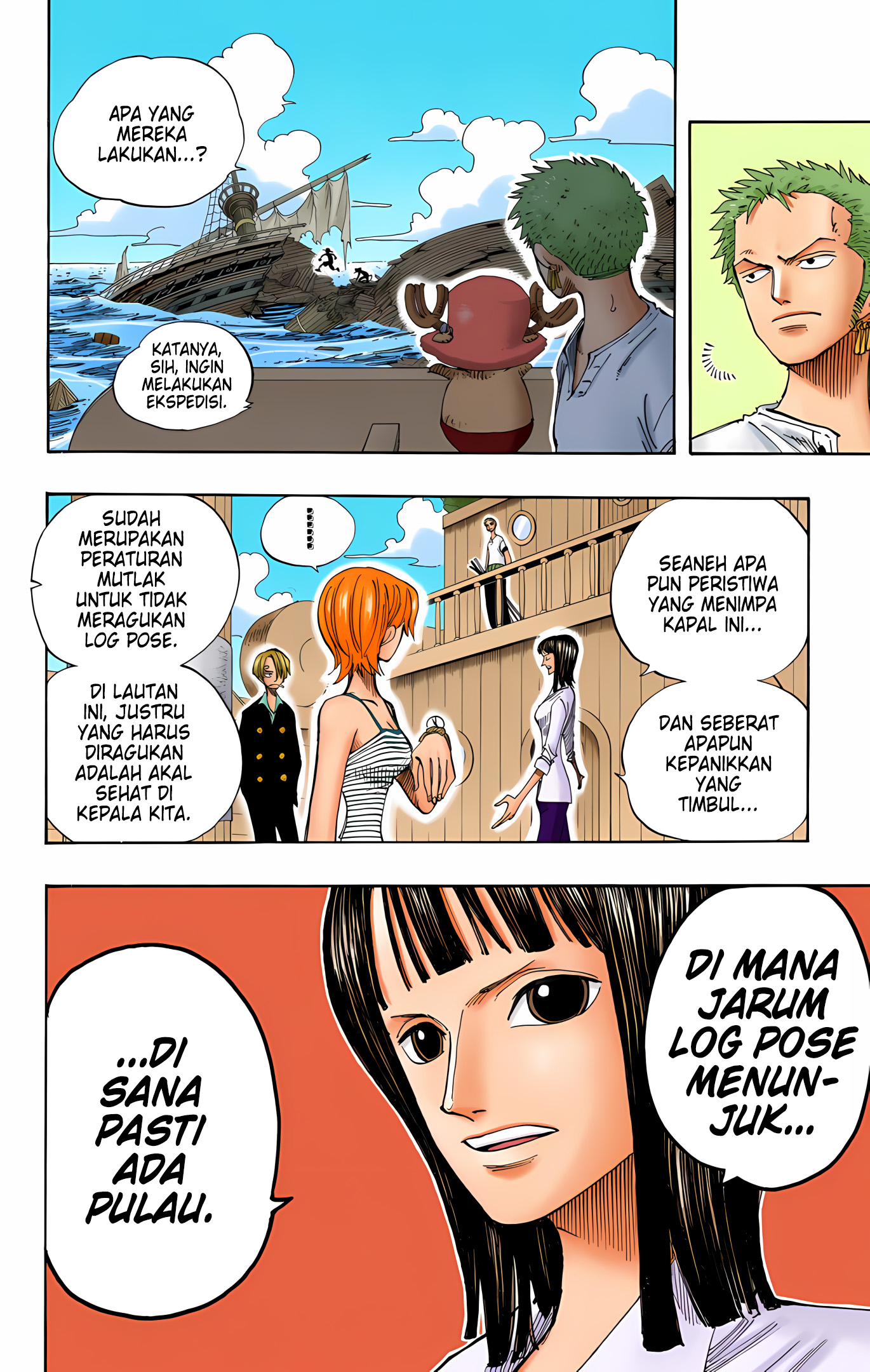 One Piece (Official Colored) Chapter 219 - halaman 4