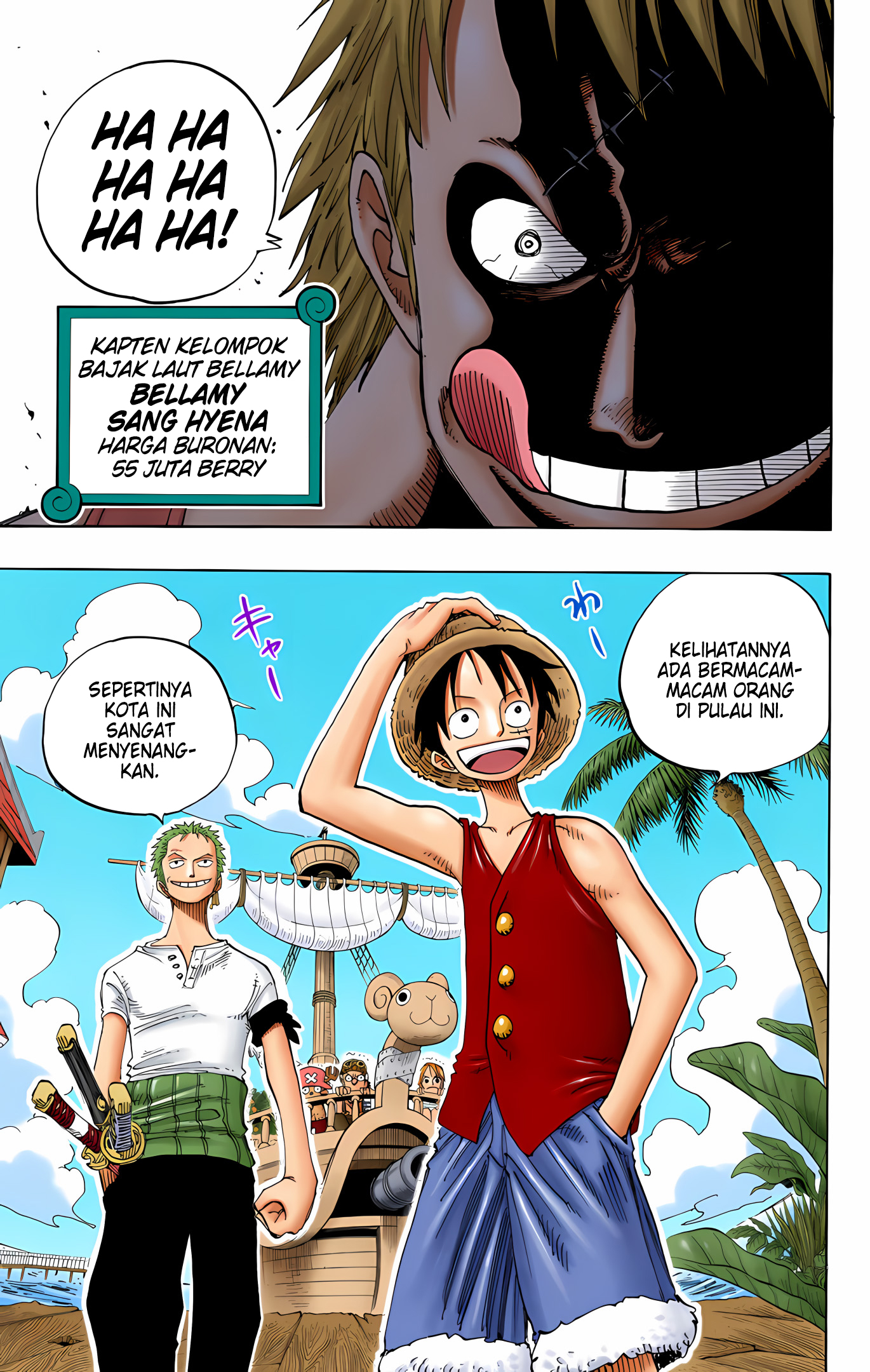 One Piece (Official Colored) Chapter 222 - halaman 19