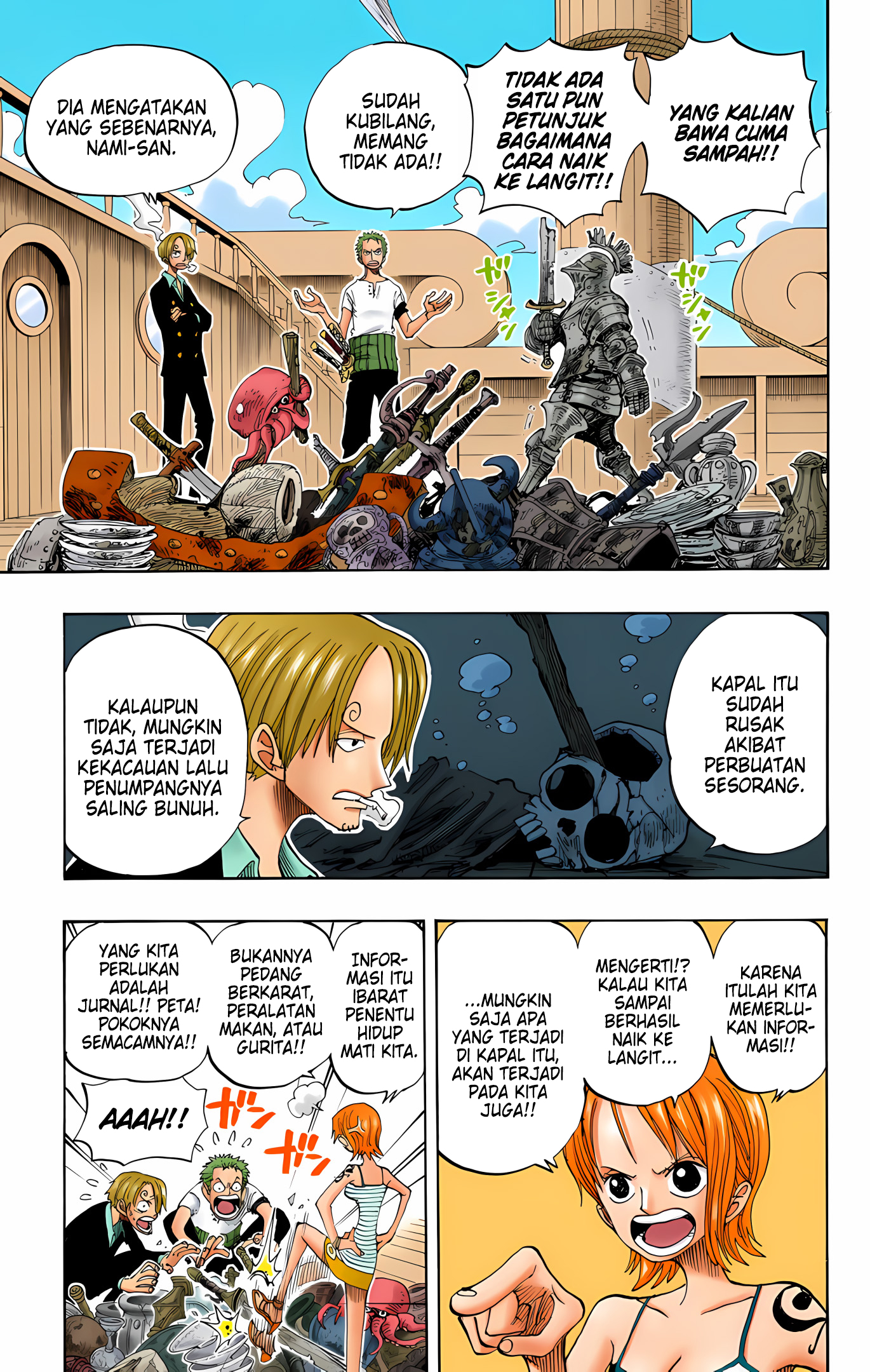 One Piece (Official Colored) Chapter 222 - halaman 3