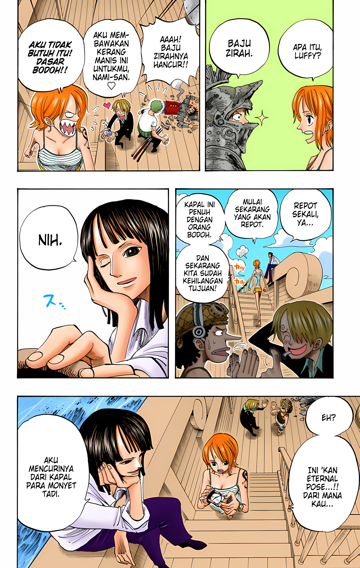 One Piece (Official Colored) Chapter 222 - halaman 4