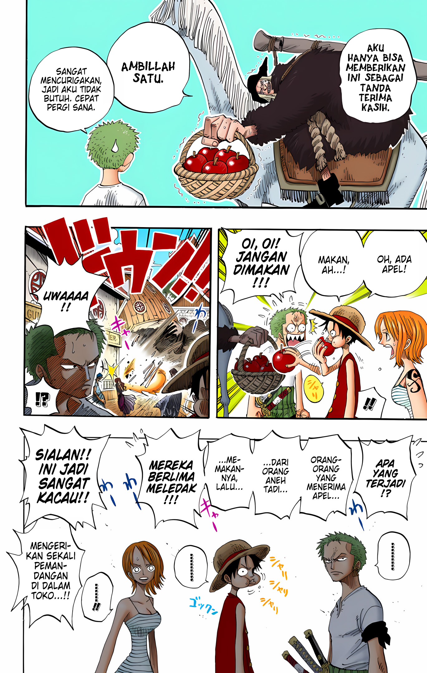 One Piece (Official Colored) Chapter 223 - halaman 6