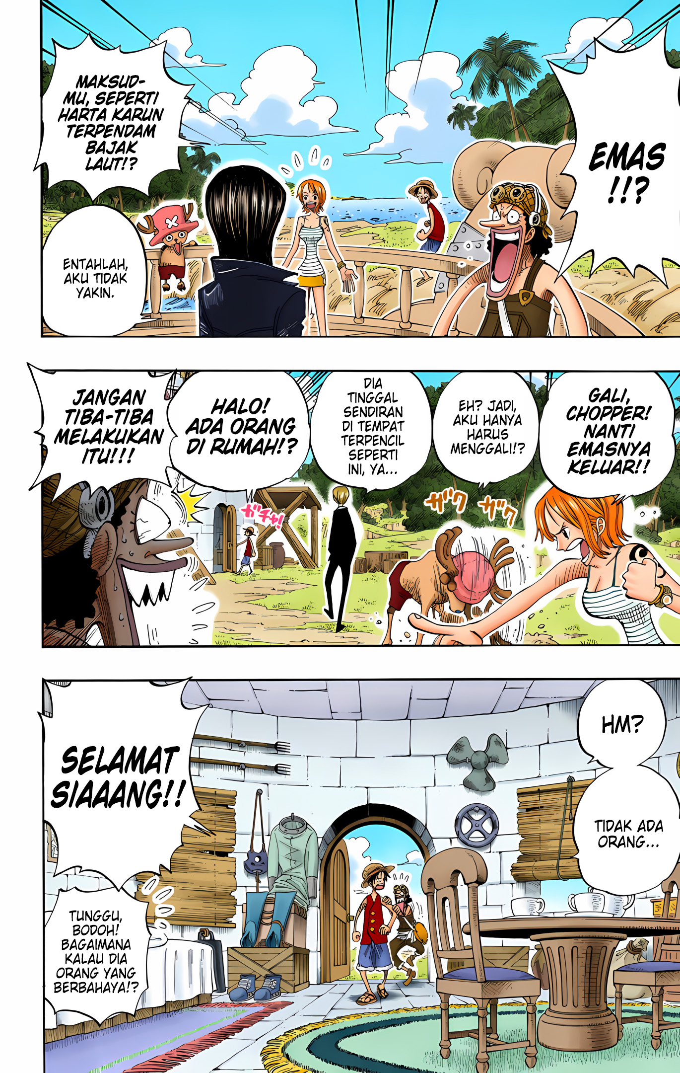 One Piece (Official Colored) Chapter 227 - halaman 10