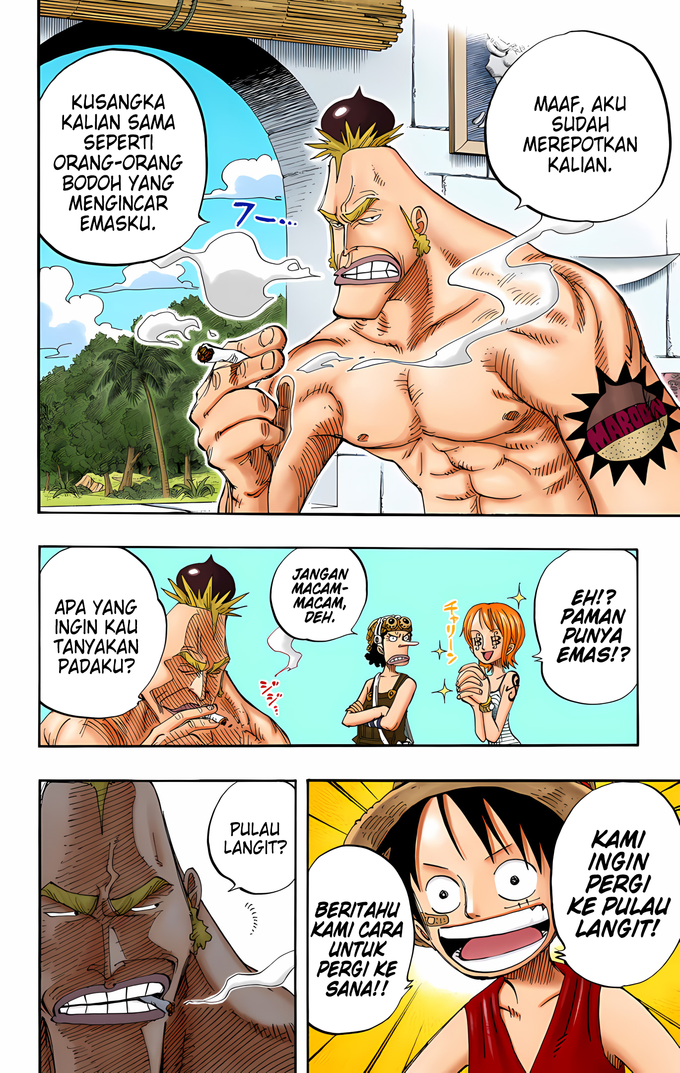 One Piece (Official Colored) Chapter 228 - halaman 6