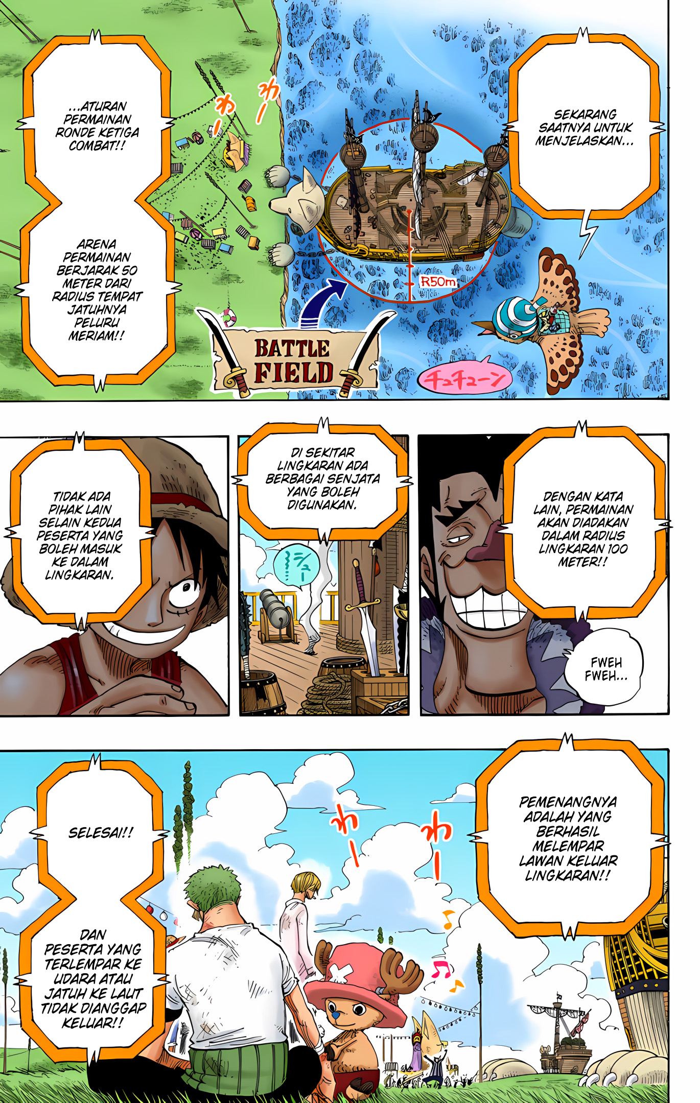 One Piece (Official Colored) Chapter 313 - halaman 13