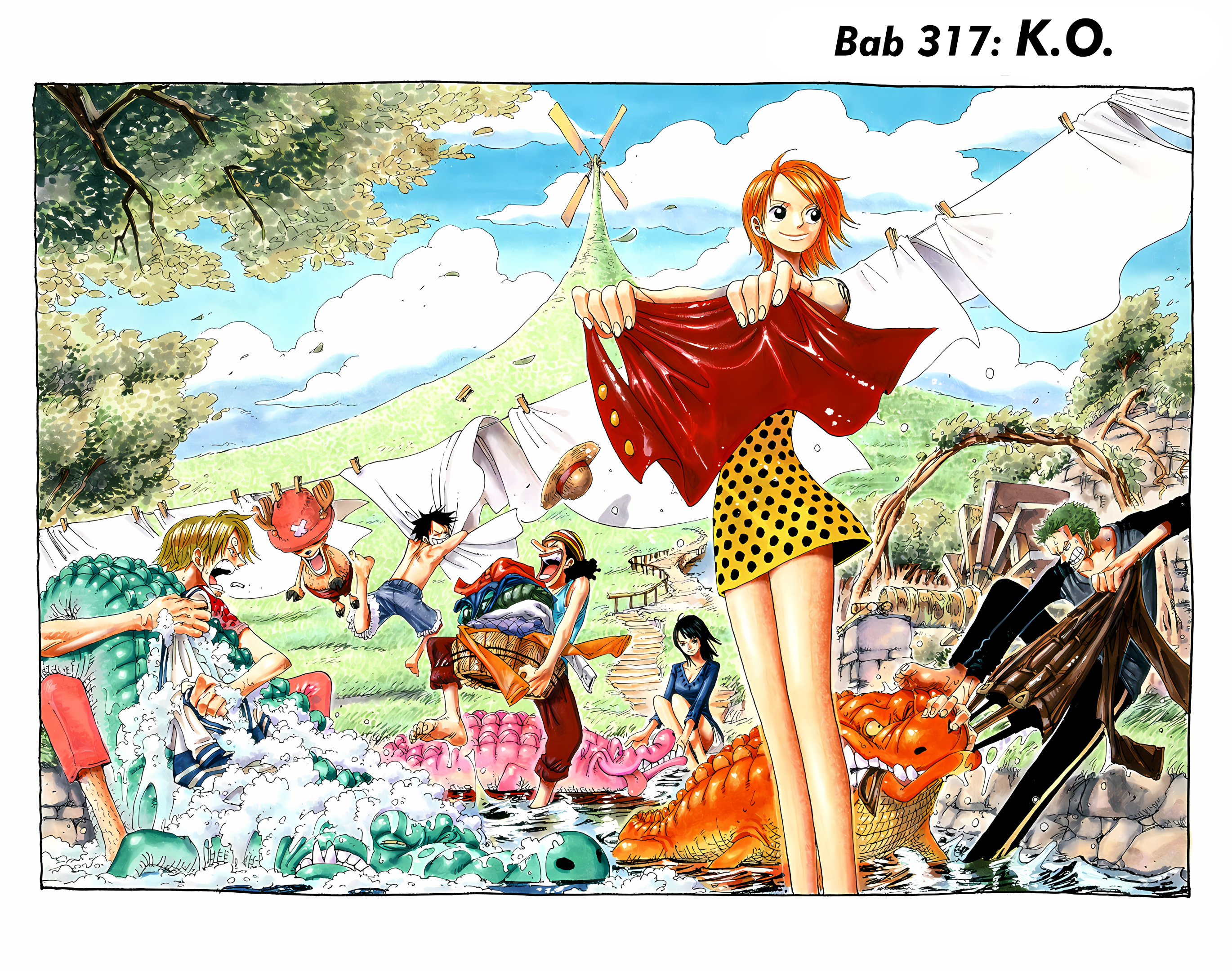 One Piece (Official Colored) Chapter 317 - halaman 6