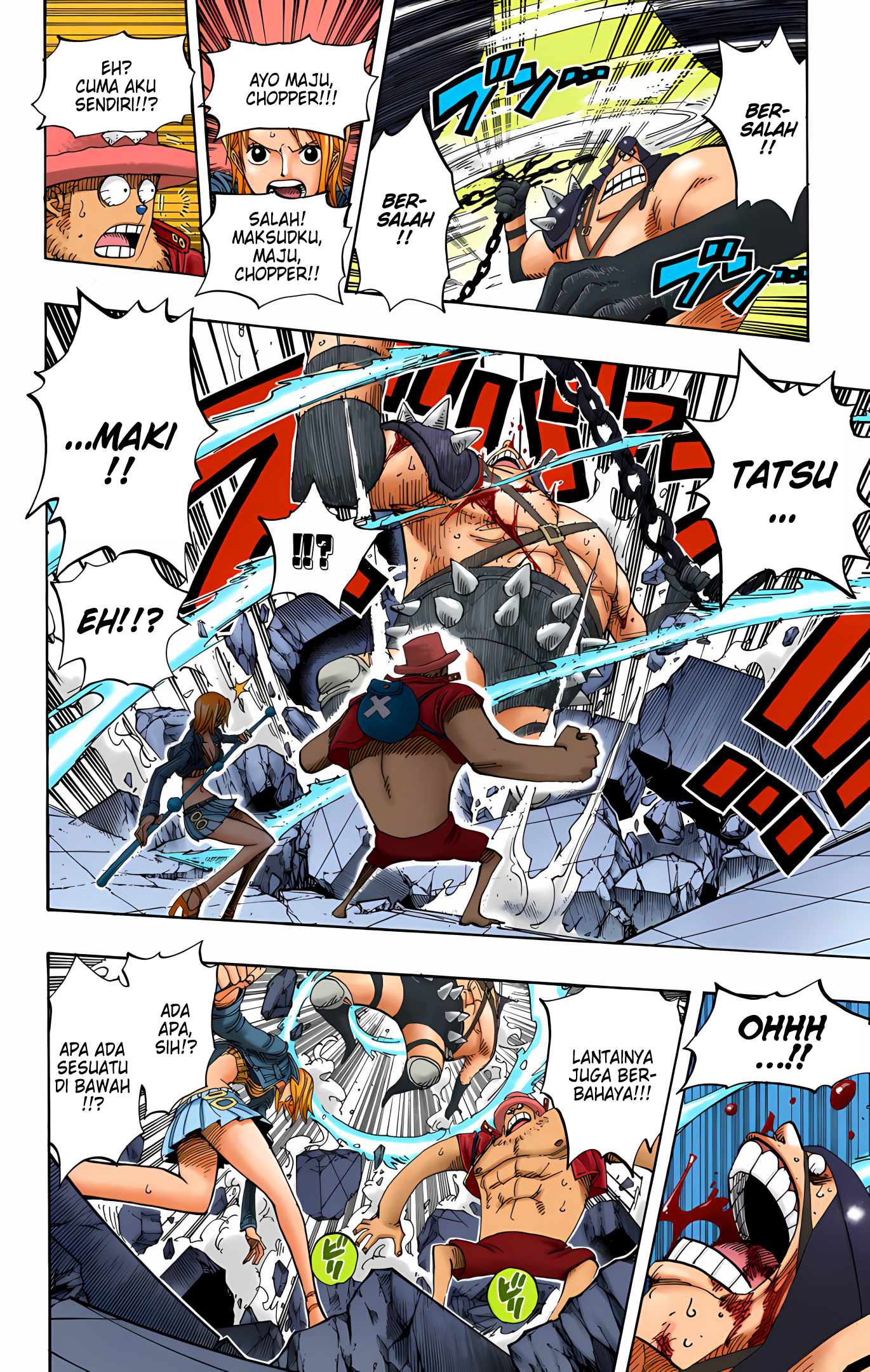 One Piece (Official Colored) Chapter 390 - halaman 8