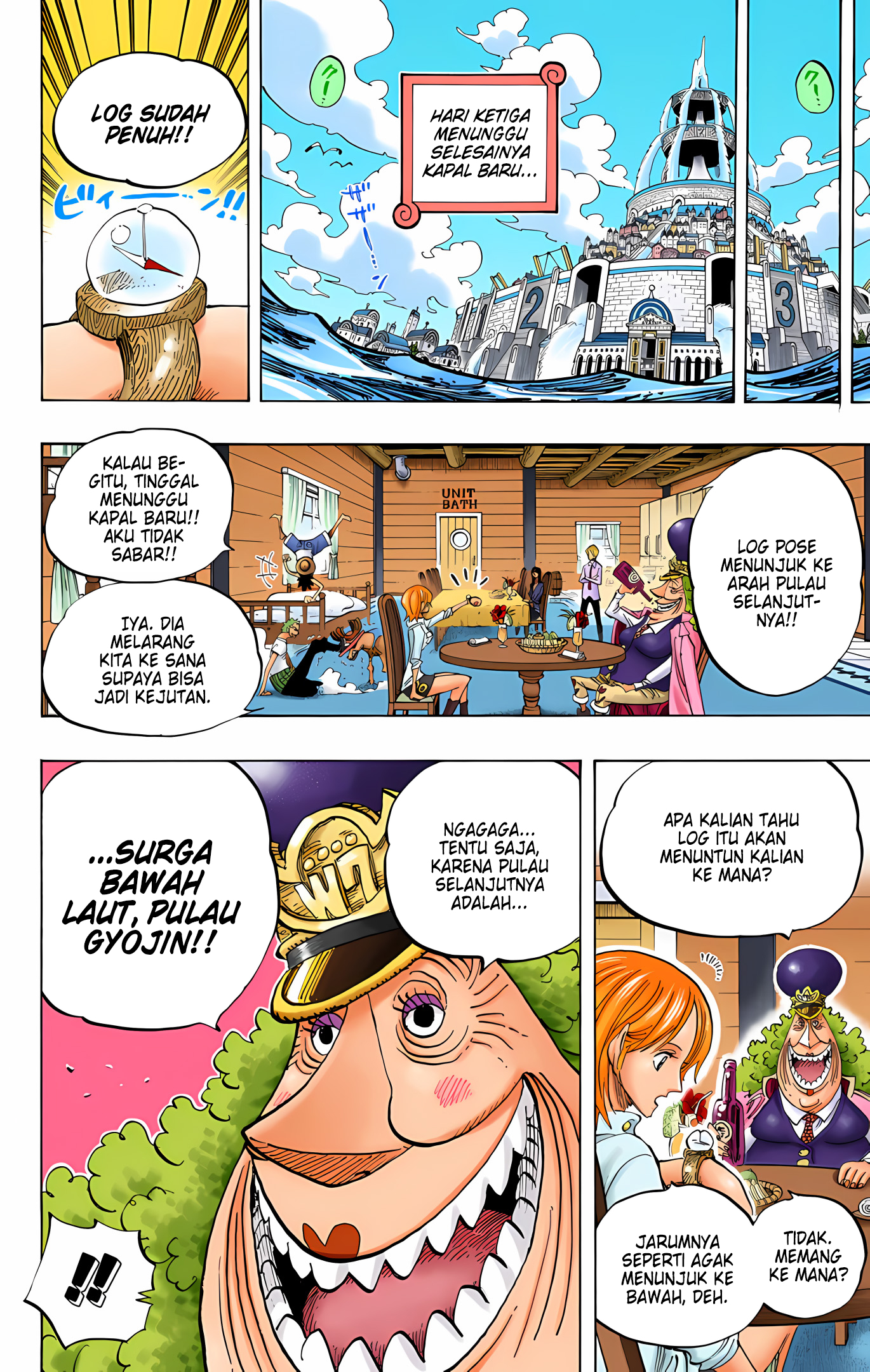 One Piece (Official Colored) Chapter 435 - halaman 10