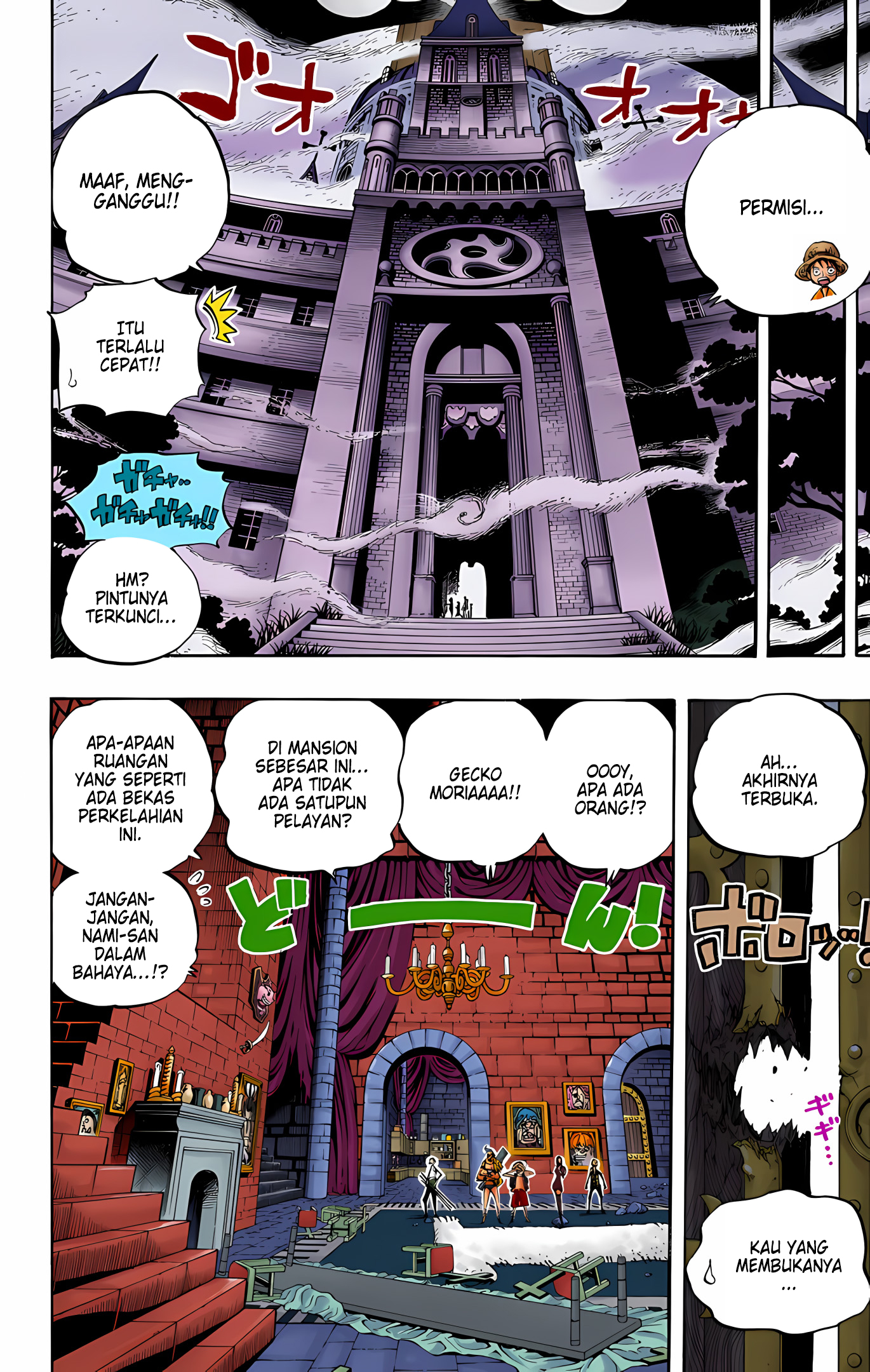 One Piece (Official Colored) Chapter 450 - halaman 12