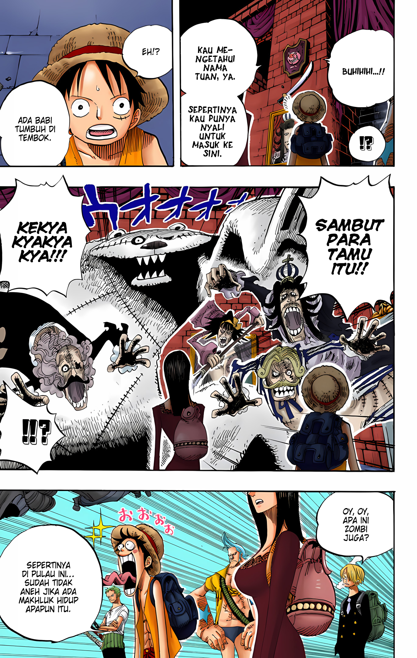 One Piece (Official Colored) Chapter 450 - halaman 13