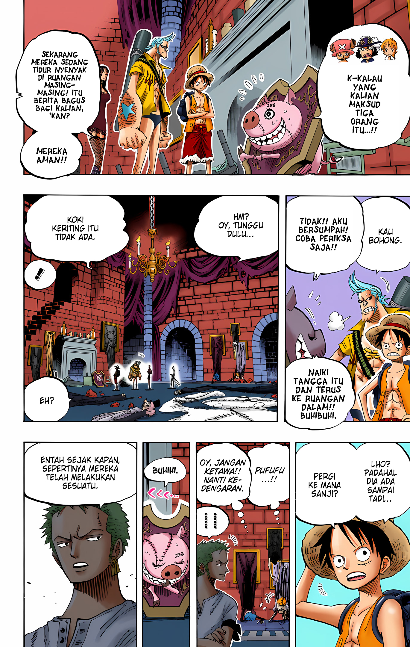 One Piece (Official Colored) Chapter 450 - halaman 18