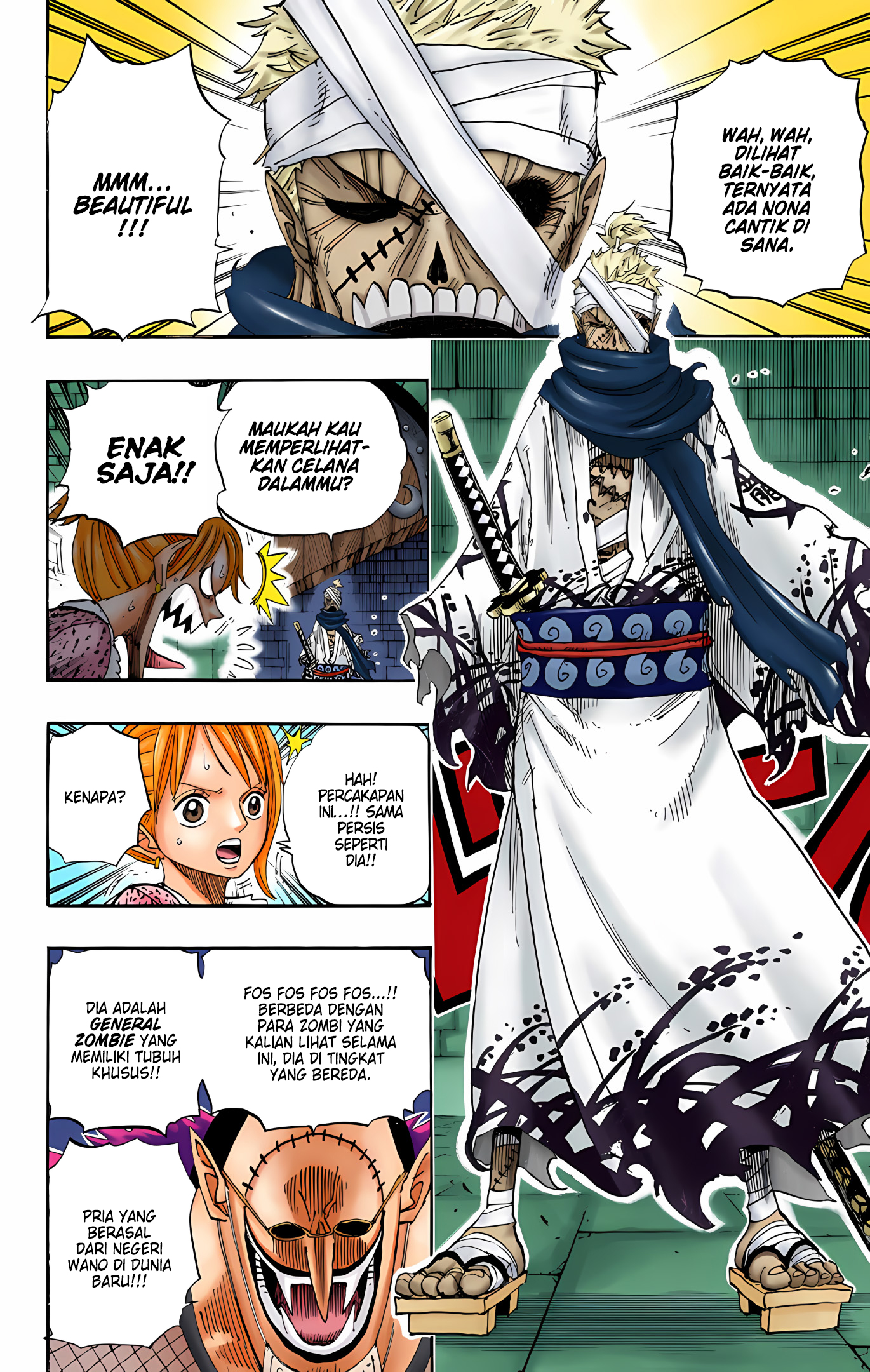 One Piece (Official Colored) Chapter 450 - halaman 8