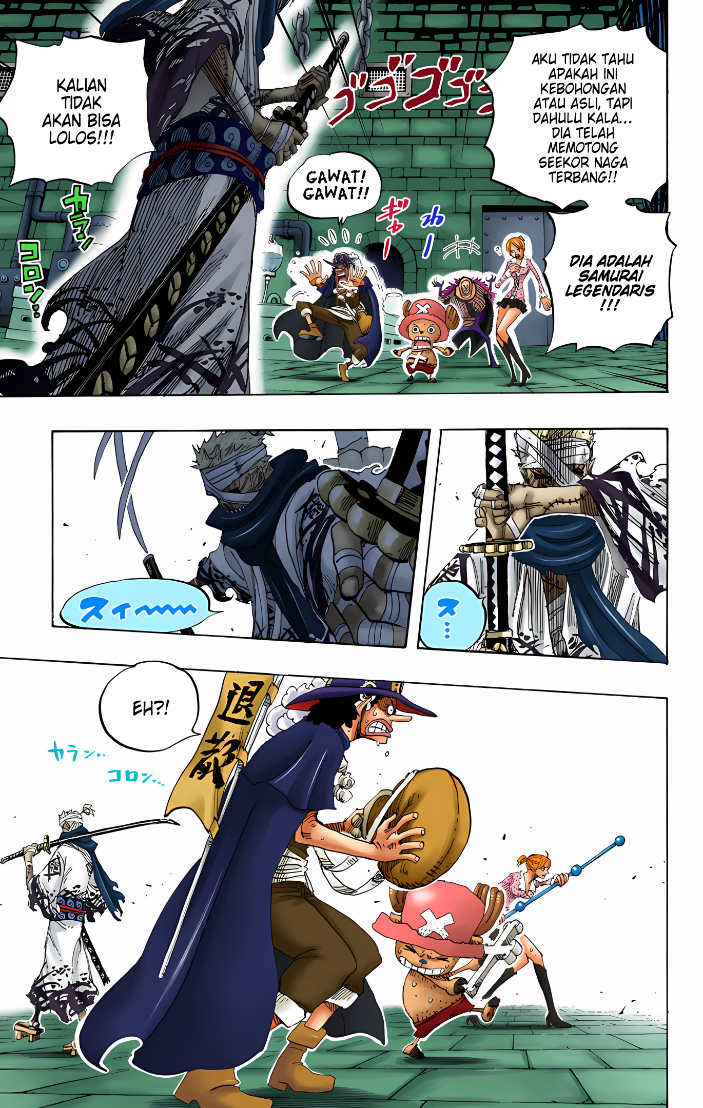 One Piece (Official Colored) Chapter 450 - halaman 9