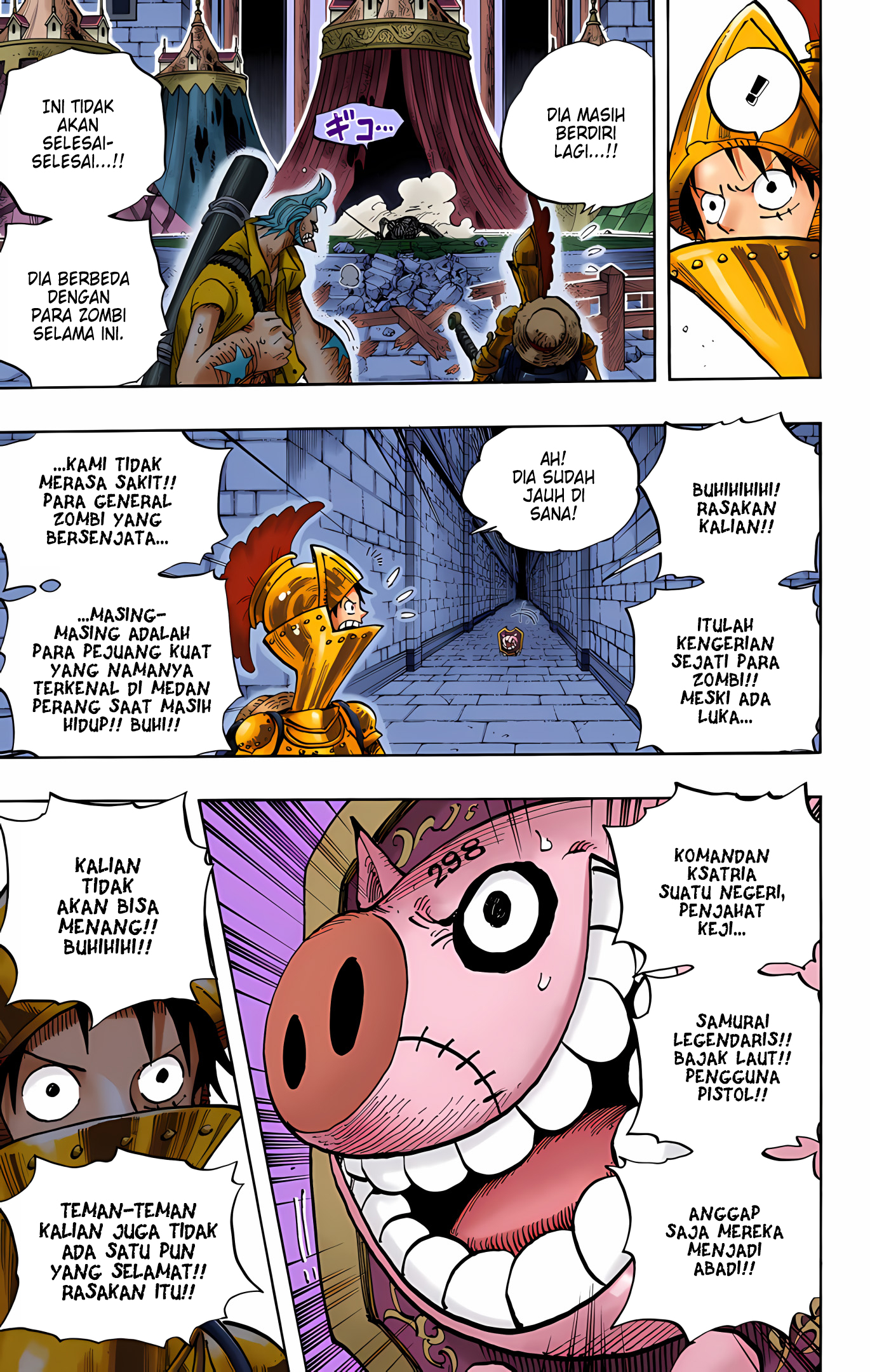 One Piece (Official Colored) Chapter 452 - halaman 9