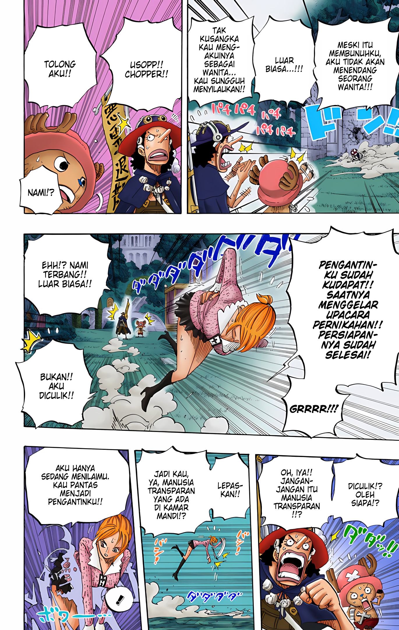 One Piece (Official Colored) Chapter 453 - halaman 6