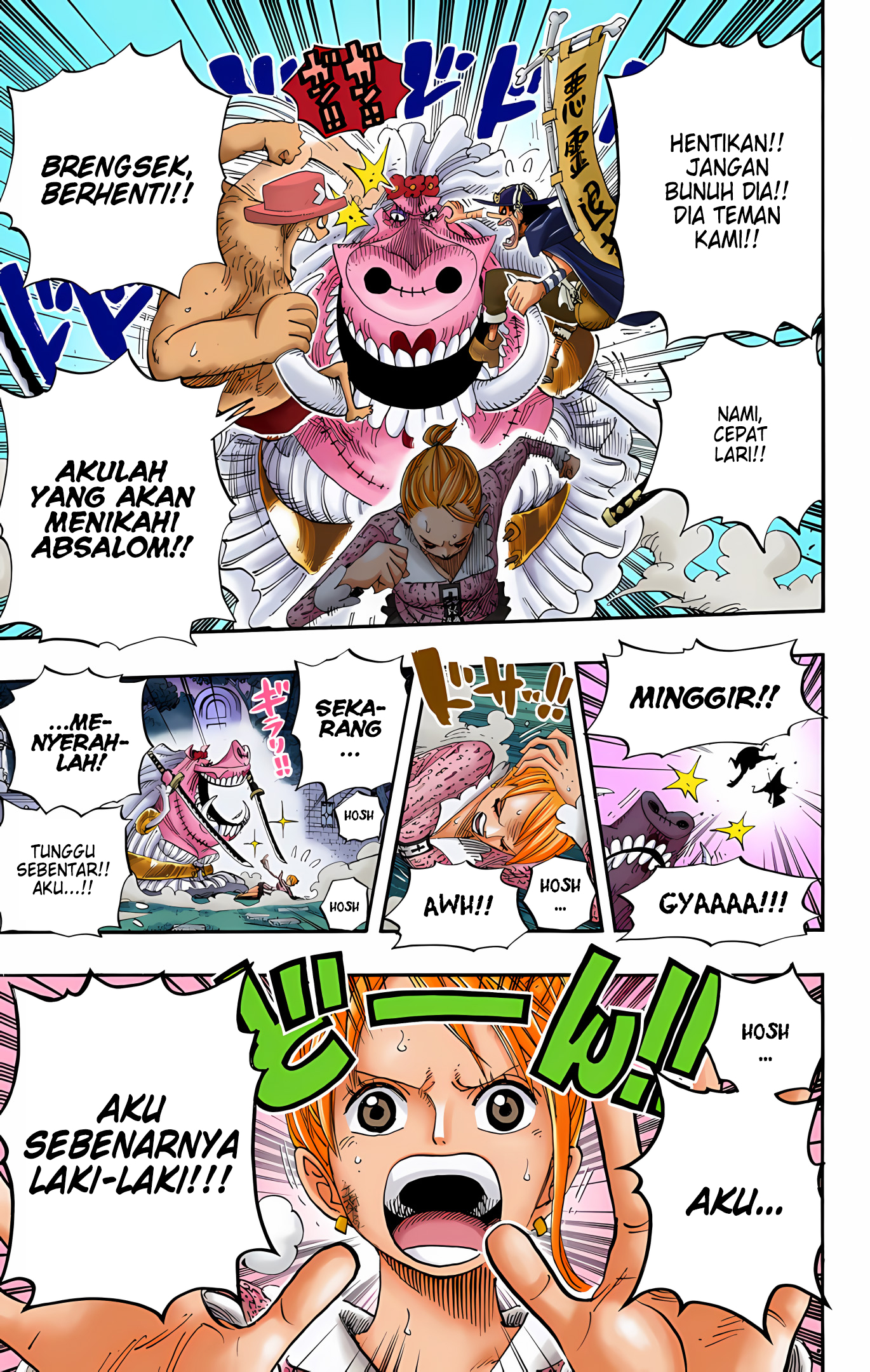 One Piece (Official Colored) Chapter 454 - halaman 3