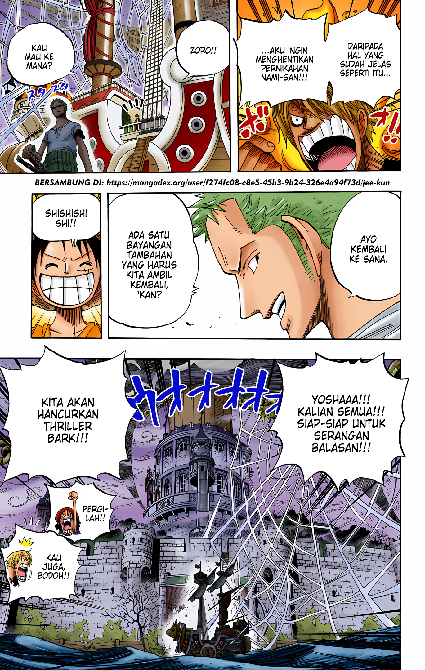 One Piece (Official Colored) Chapter 459 - halaman 18