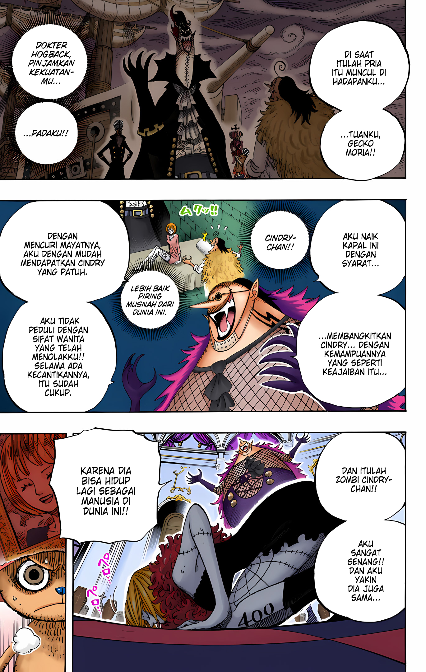 One Piece (Official Colored) Chapter 468 - halaman 9