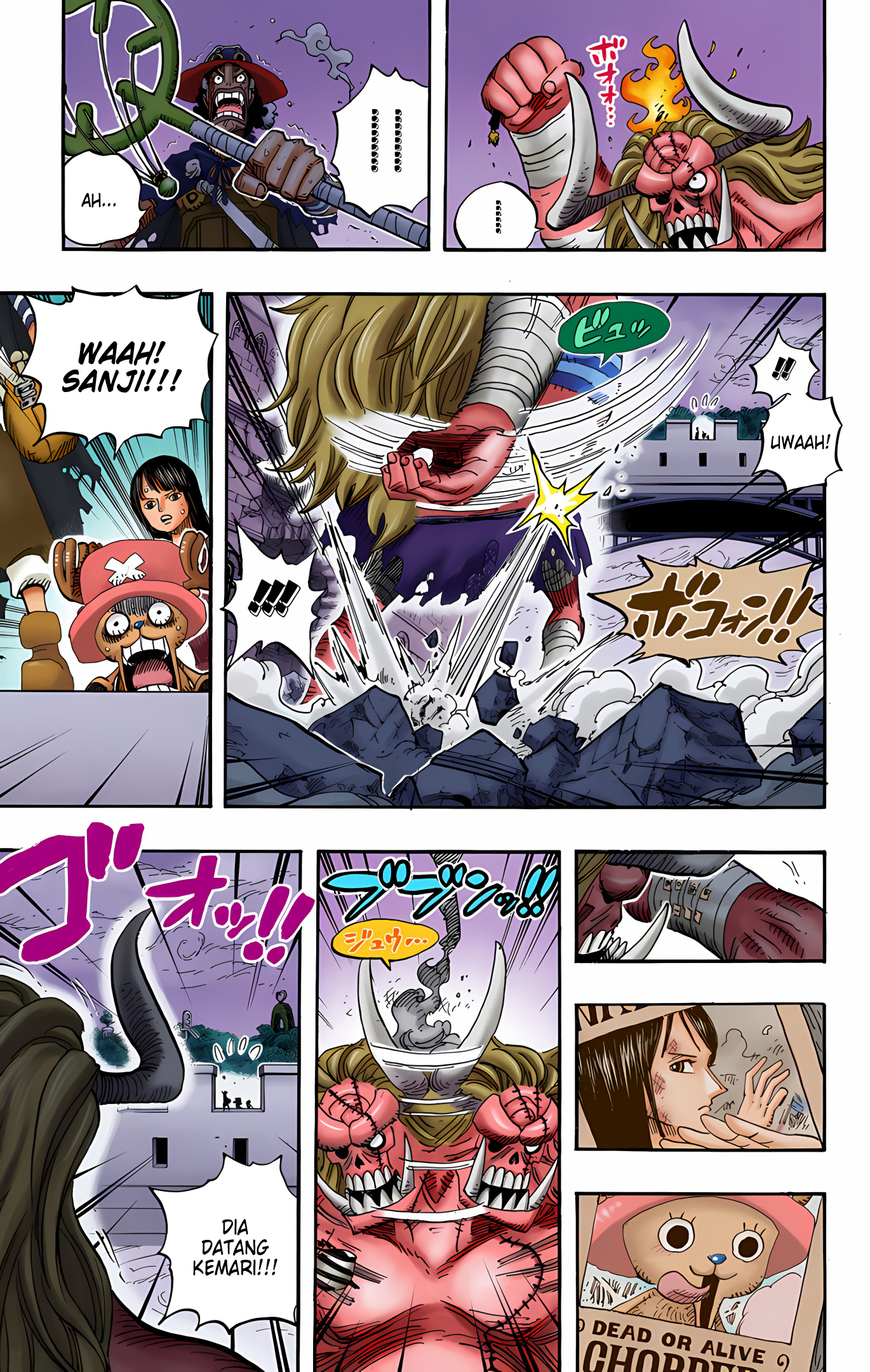 One Piece (Official Colored) Chapter 470 - halaman 8