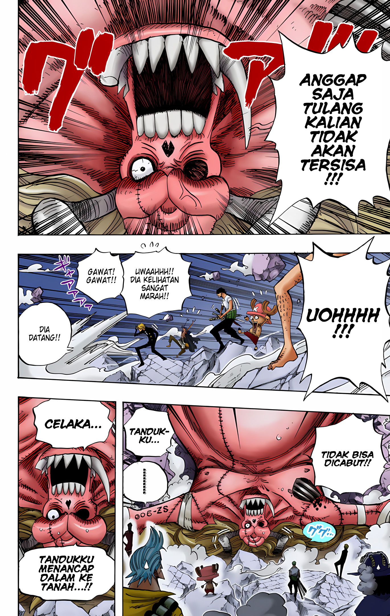 One Piece (Official Colored) Chapter 473 - halaman 4