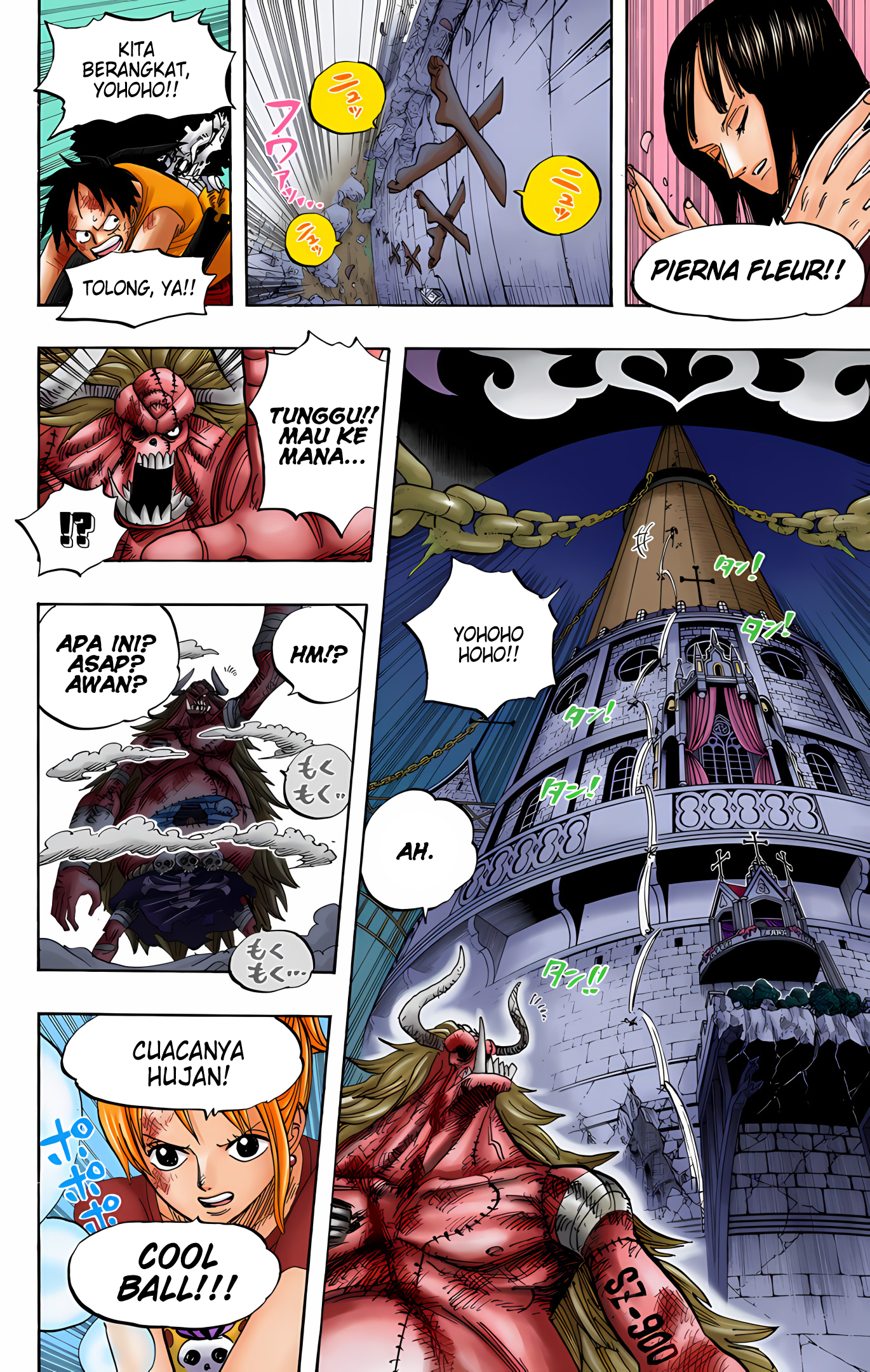 One Piece (Official Colored) Chapter 480 - halaman 9