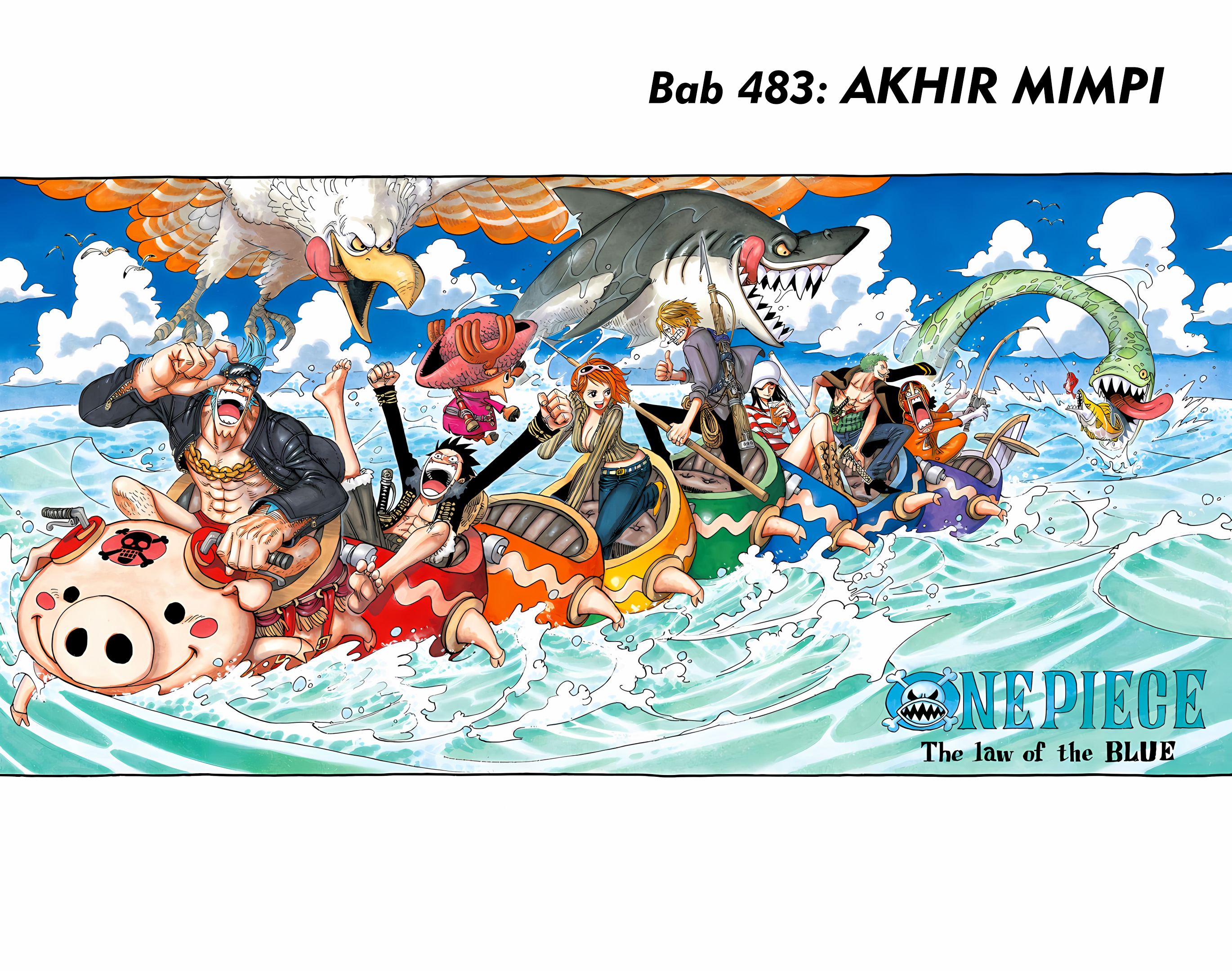 One Piece (Official Colored) Chapter 483 - halaman 1