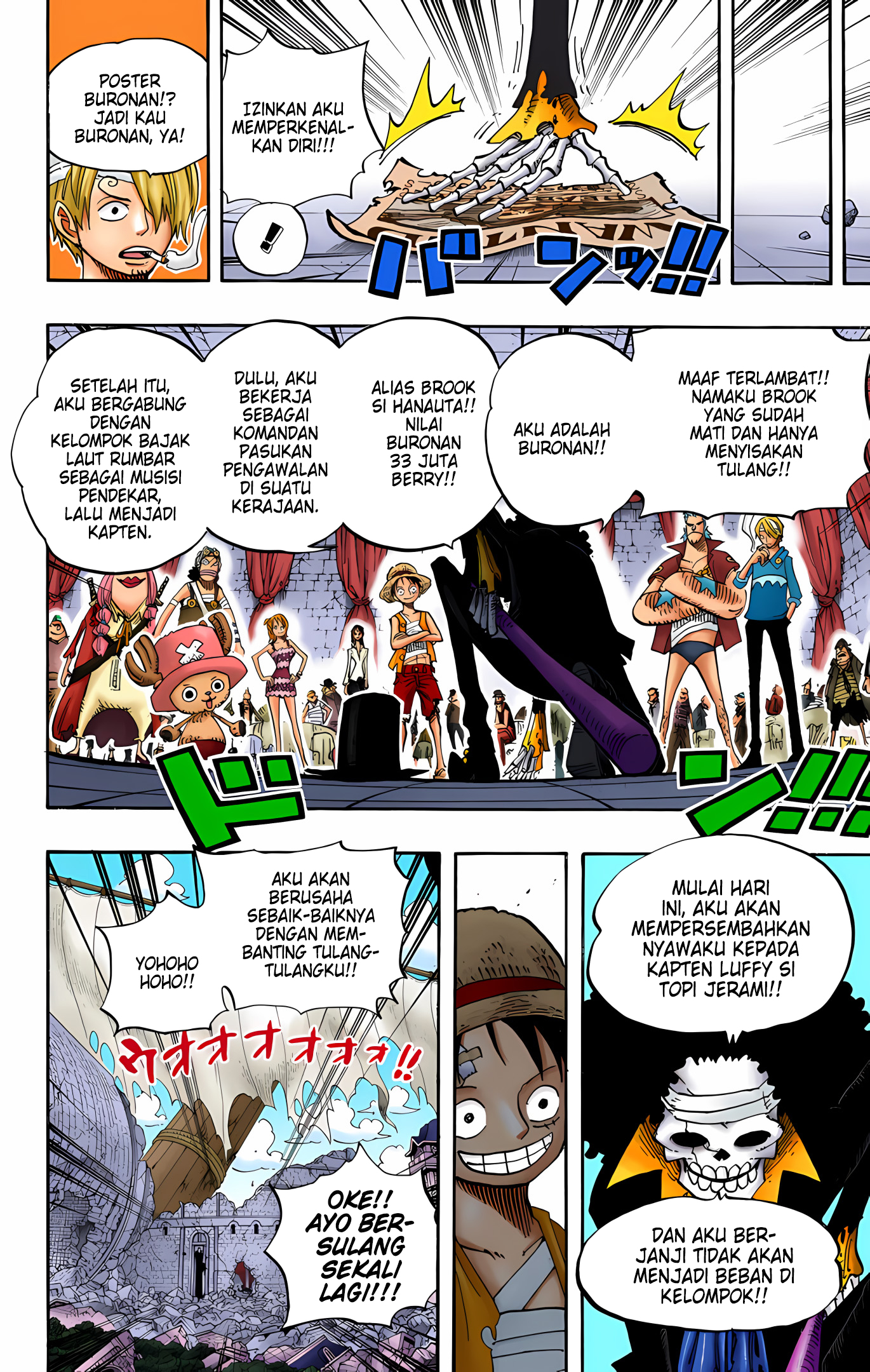 One Piece (Official Colored) Chapter 489 - halaman 10